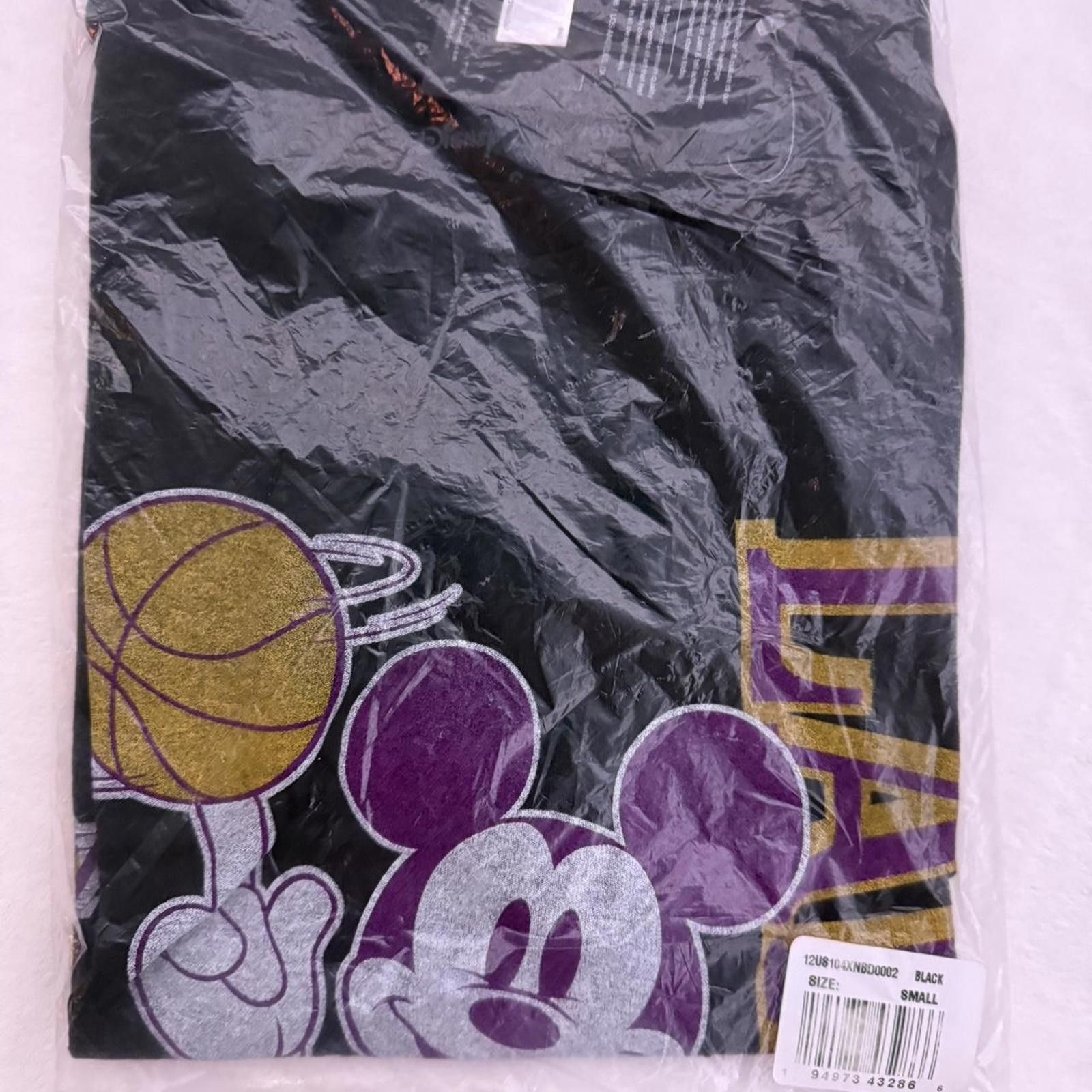 Disney Mickey Mouse X Lakers Tee Size US S / EU 44-46 / 1 - 1 Thumbnail