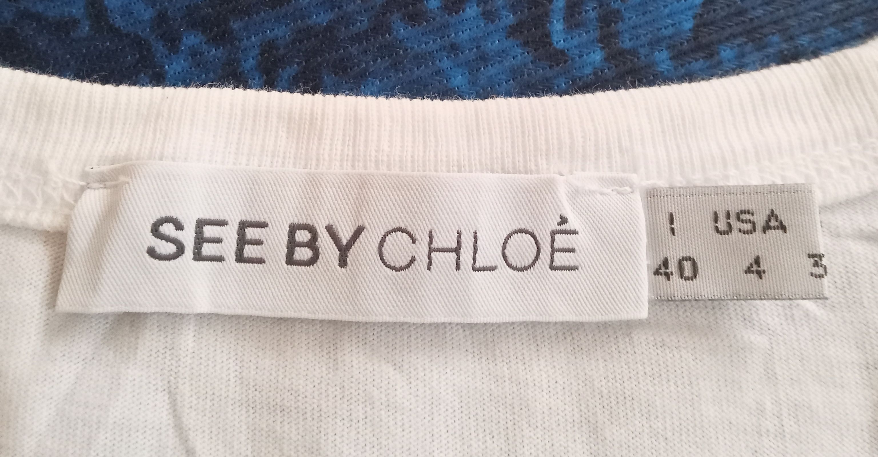 See by Chloe See by Chloe One Can Three Can T Shirt Size S / US 4 / IT 40 - 3 Thumbnail