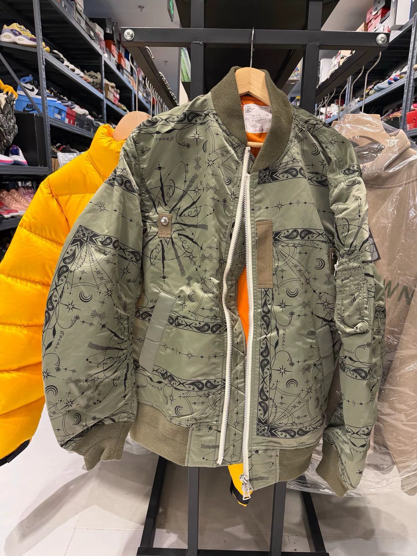 ジャケット・アウター Sacai SS15 Reconstructed Terrycloth MA-1 Sacai Sacai S/S 15 Reconstructed Terry cloth MA-1 Bomber | Grailed