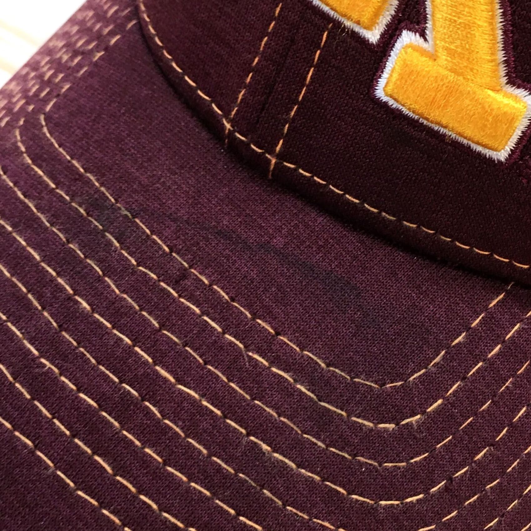 New Era Minnesota Golden Gophers New Era Baseball Hat Mens Red One Size Embroidered Logo Size ONE SIZE - 2 Thumbnail
