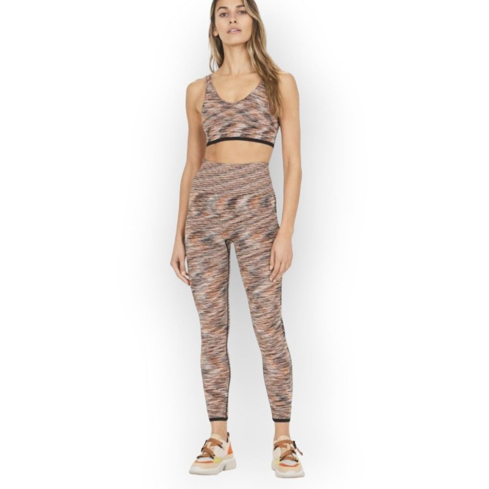 The Upside The Upside Budi Seamless Set Cinnamon Bra + Pant M/L Size 28" / US 6 / IT 42 - 5 Thumbnail