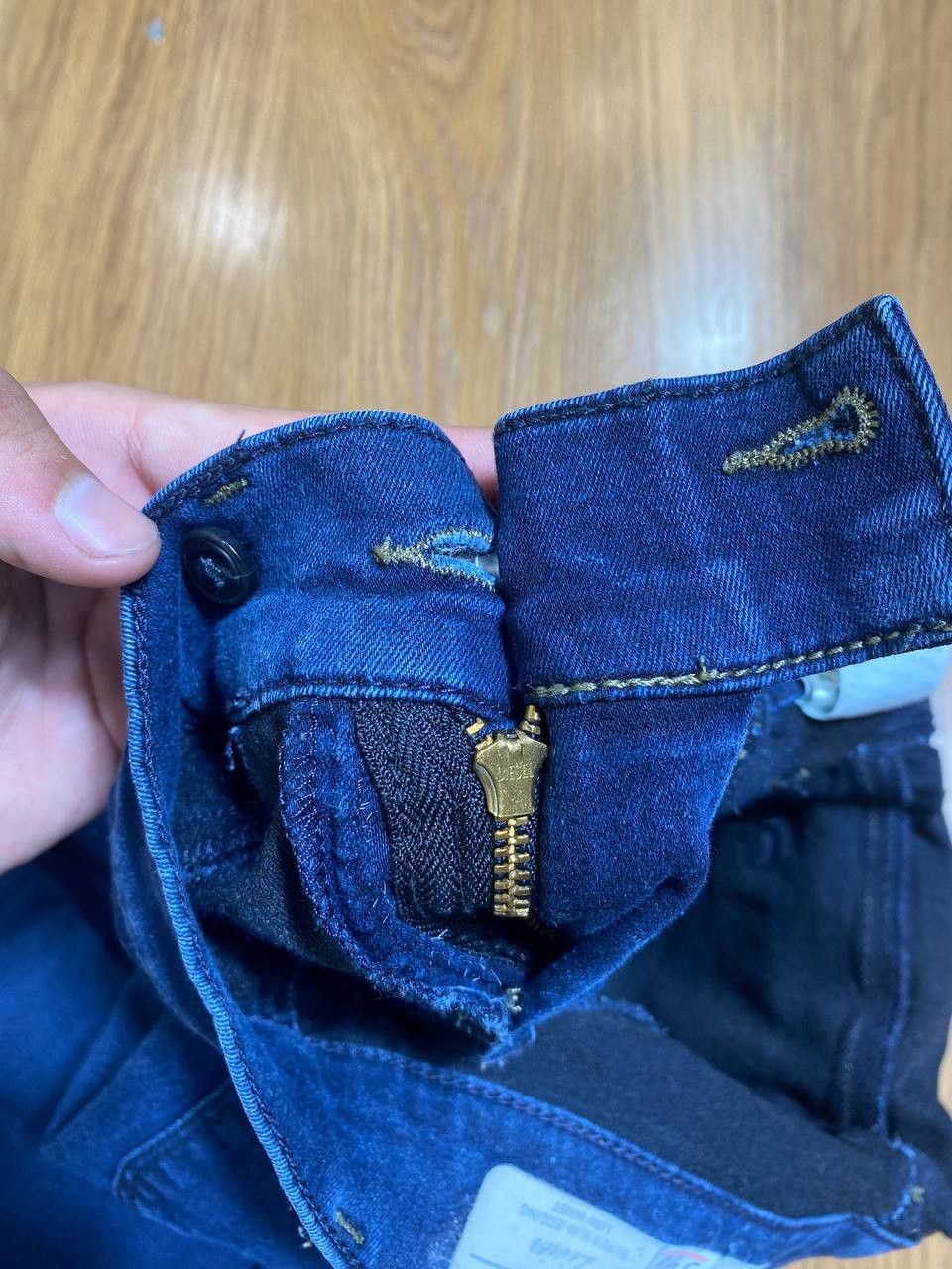 Diesel × Japanese Brand CRAZY Japanese Distressed Diesel Vintage Y2K Baggy Jeans Size US 30 / EU 46 - 7 Thumbnail