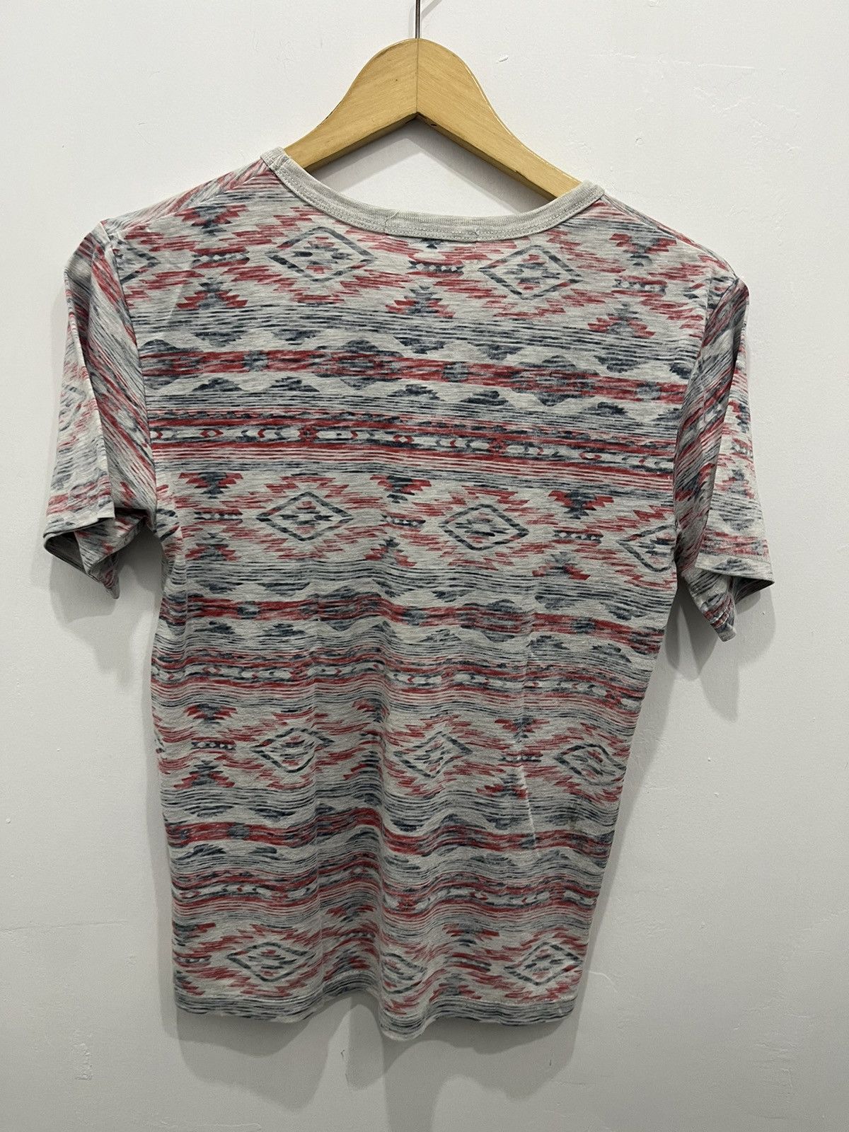 Japanese Brand Navajo Aztec Pattern by Lab works Short Sleeve Tees Size US S / EU 44-46 / 1 - 6 Thumbnail