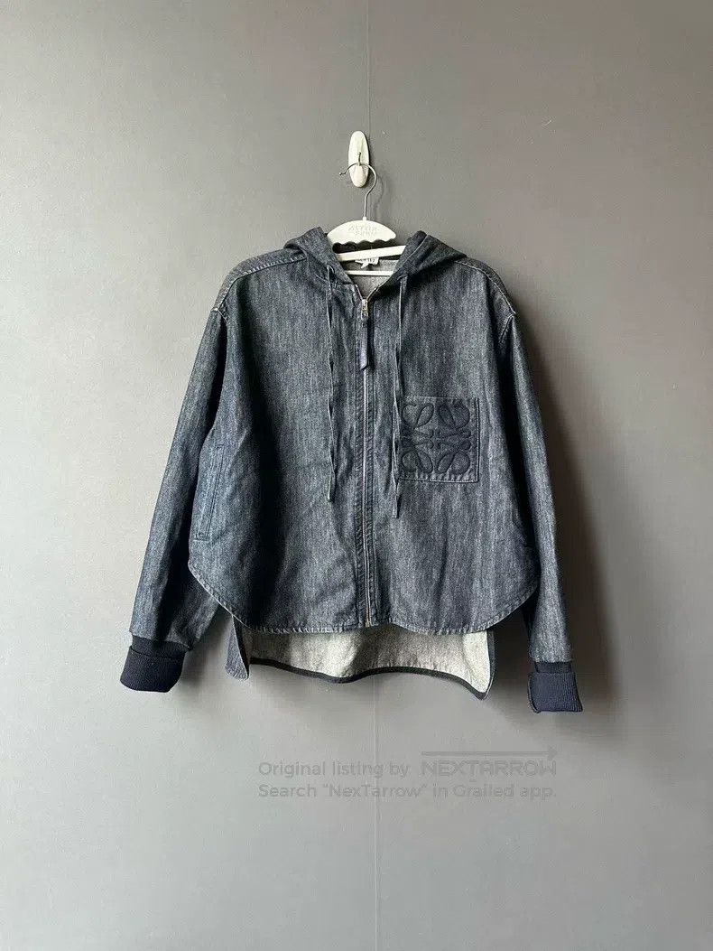 Loewe Loewe Denim hooded jacket Size XS / US 0-2 / IT 36-38 - 1 Thumbnail
