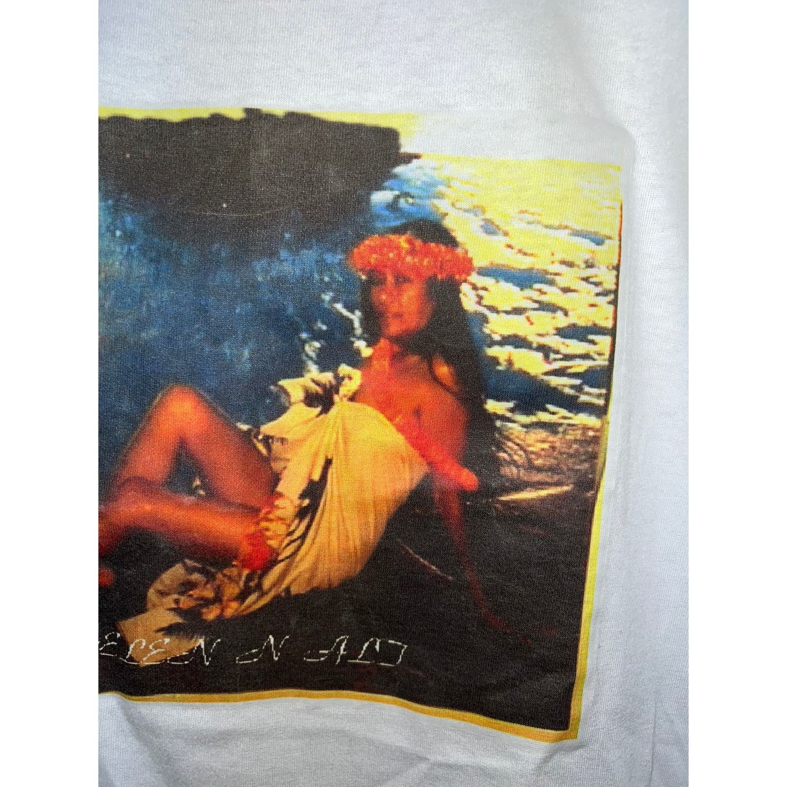 Hanes Vinage Helen N Alt Shirt JR Wahines Hawaii Hawaiian Girl 90s Size US L / EU 52-54 / 3 - 3 Thumbnail