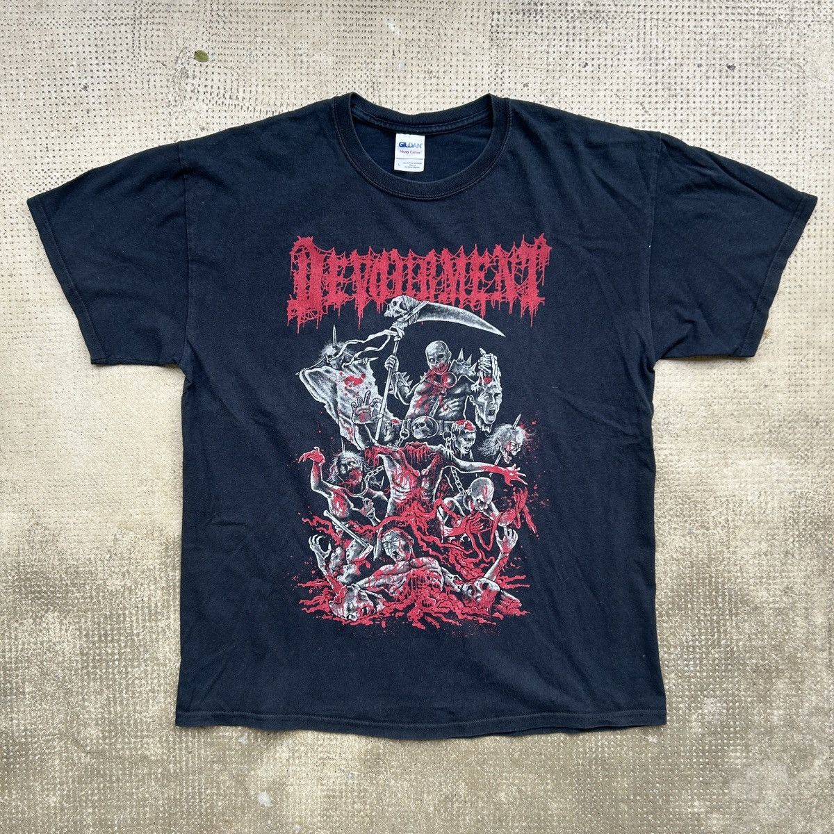 Vintage Vintage Devourment Undead Warrior T-shirt Size US L / EU 52-54 / 3 - 1 Thumbnail