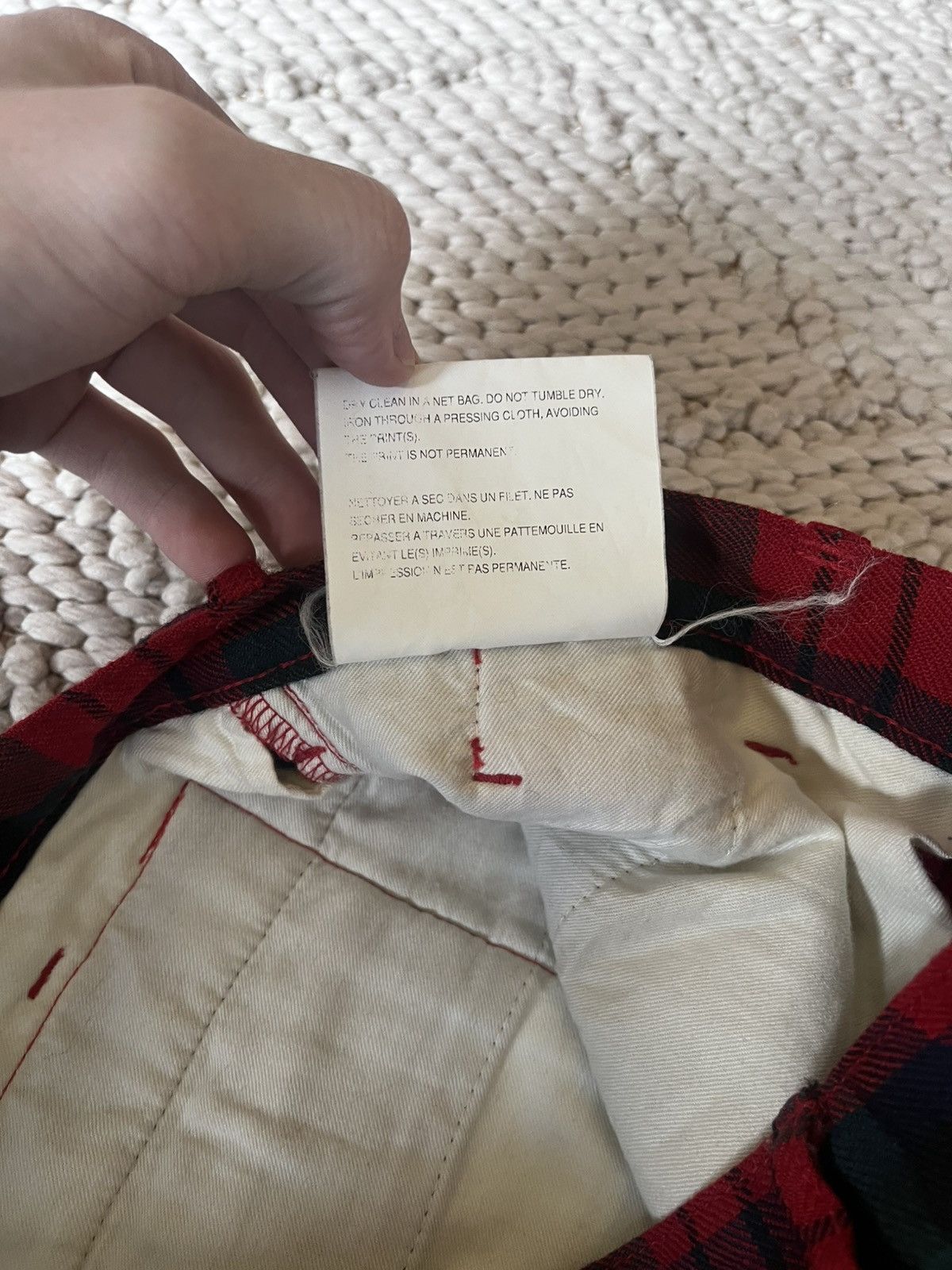 Comme des Garcons Homme Plus Comme Des Garçons Homme Plus AW08 time for magic patch pants Size US 30 / EU 46 - 8 Thumbnail