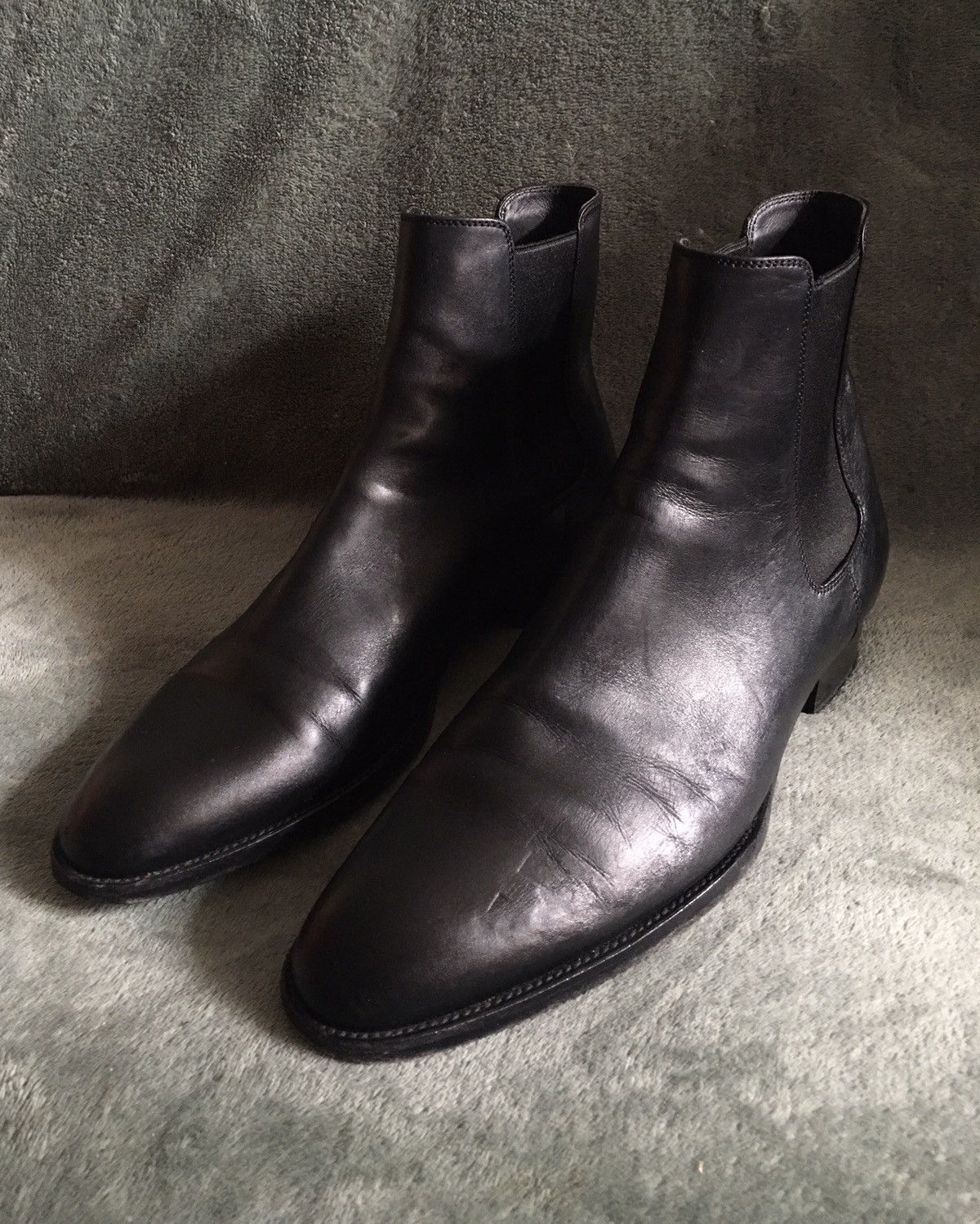 Saint Laurent Paris SAINT LAURENT Marrakesh Ankle Leather Boots Size EU 39.5 Size US 6.5 / EU 39-40 - 3 Thumbnail