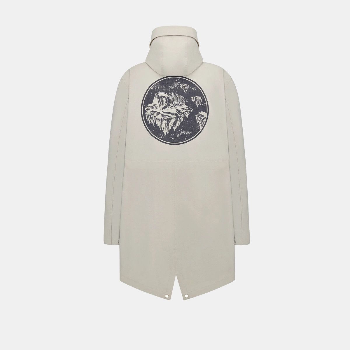 Dior o1bcso1str1224 Hooded Parka in Grey Size US XL / EU 56 / 4 - 2 Thumbnail