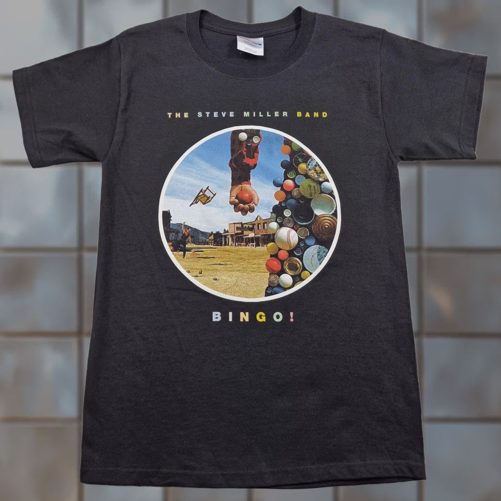Hanes Steve Miller Band Shirt Mens Small Black Bingo Tour 2010 Graphic Tee Hanes Size US S / EU 44-46 / 1 - 1 Thumbnail
