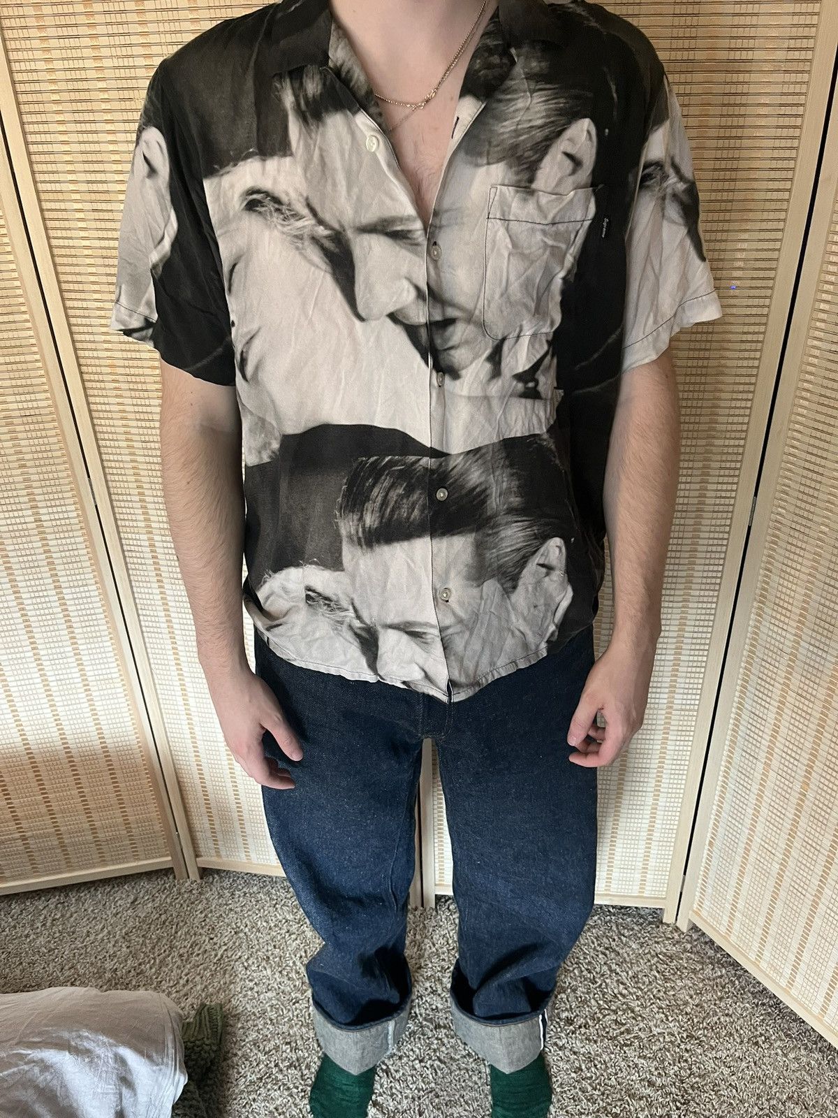 Supreme Supreme Bela Lugosi Rayon Shirt Size US M / EU 48-50 / 2 - 4 Thumbnail