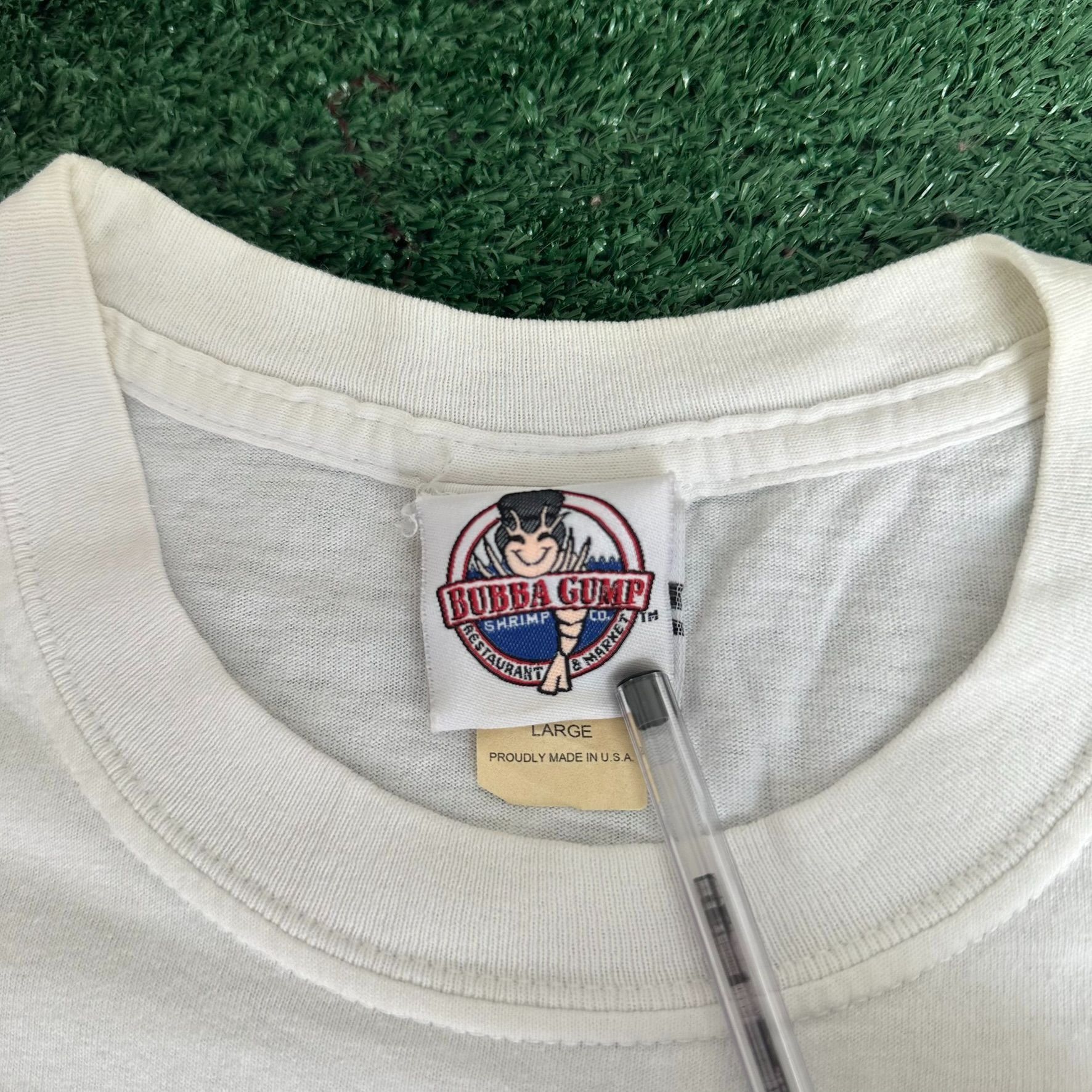 Vintage Vintage Y2K Forrest Gump Bubba Gump Shrimp T-Shirt Movie Quo Size US L / EU 52-54 / 3 - 4 Thumbnail