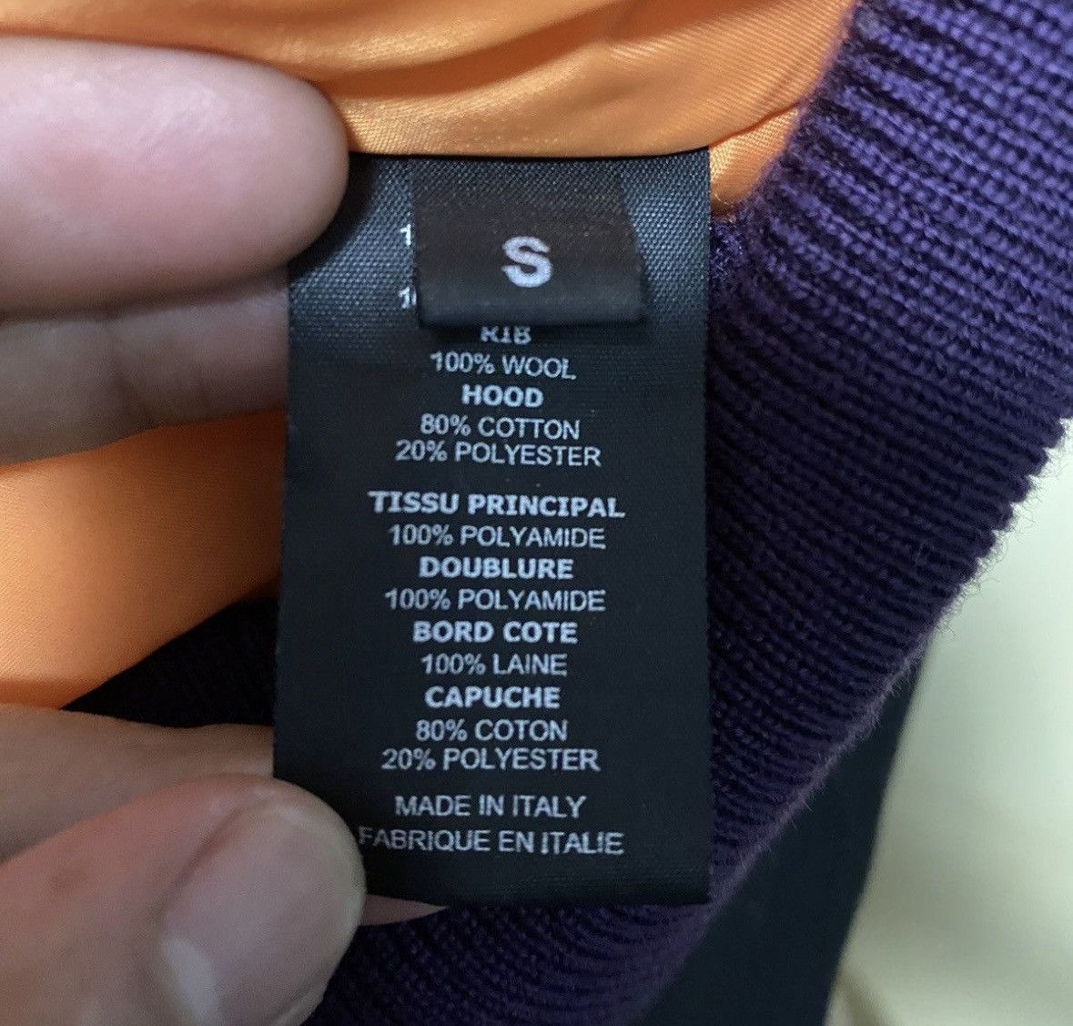 Vetements Vetements Total Fucking Darkness Bomber Purple Cropped - S Size US S / EU 44-46 / 1 - 9 Thumbnail