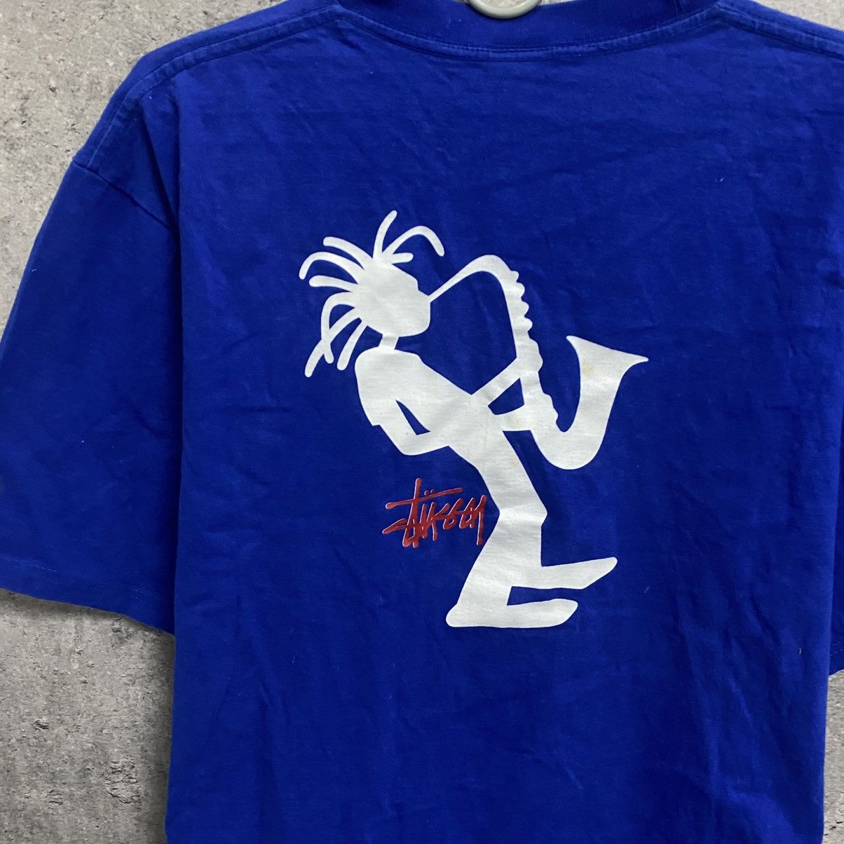 Stussy Vintage Stussy T Shirt Tee Big Logo Baggy 90s Size US L / EU 52-54 / 3 - 12 Thumbnail