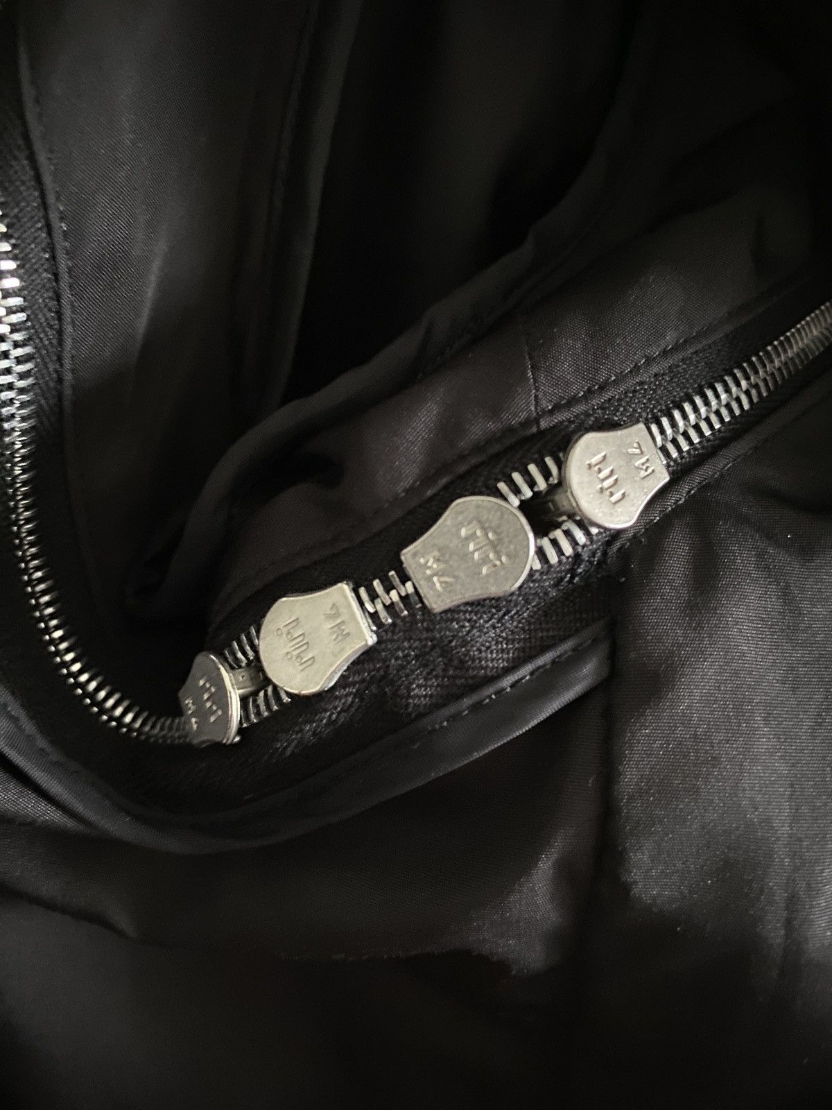 Jil Sander Jil Sander Archive Asymmetric Zipper Trench Coat Black Size US L / EU 52-54 / 3 - 6 Thumbnail