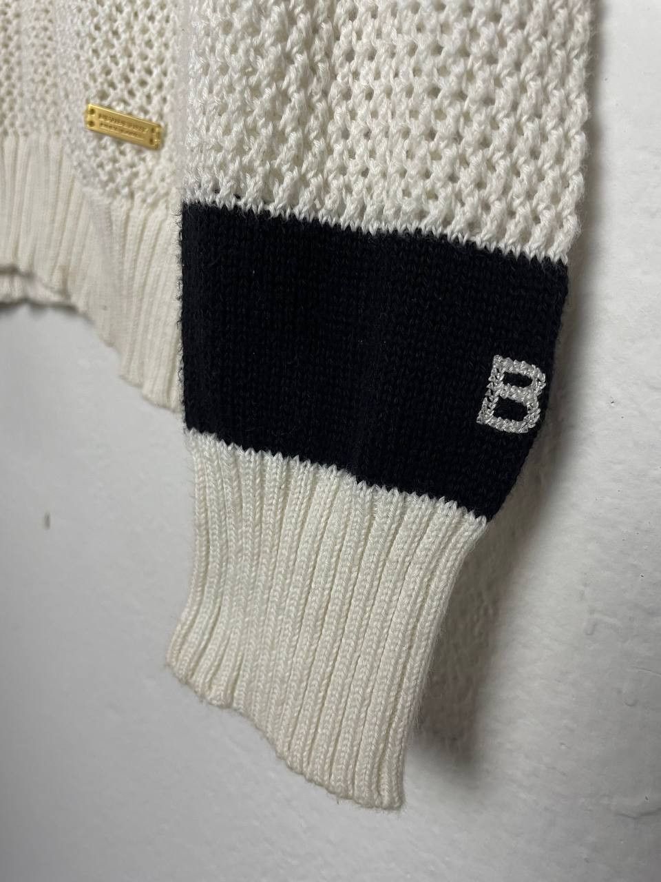 Burberry Burberry Blue Label Mesh Translucent Longsleeve Size US S / EU 44-46 / 1 - 3 Thumbnail