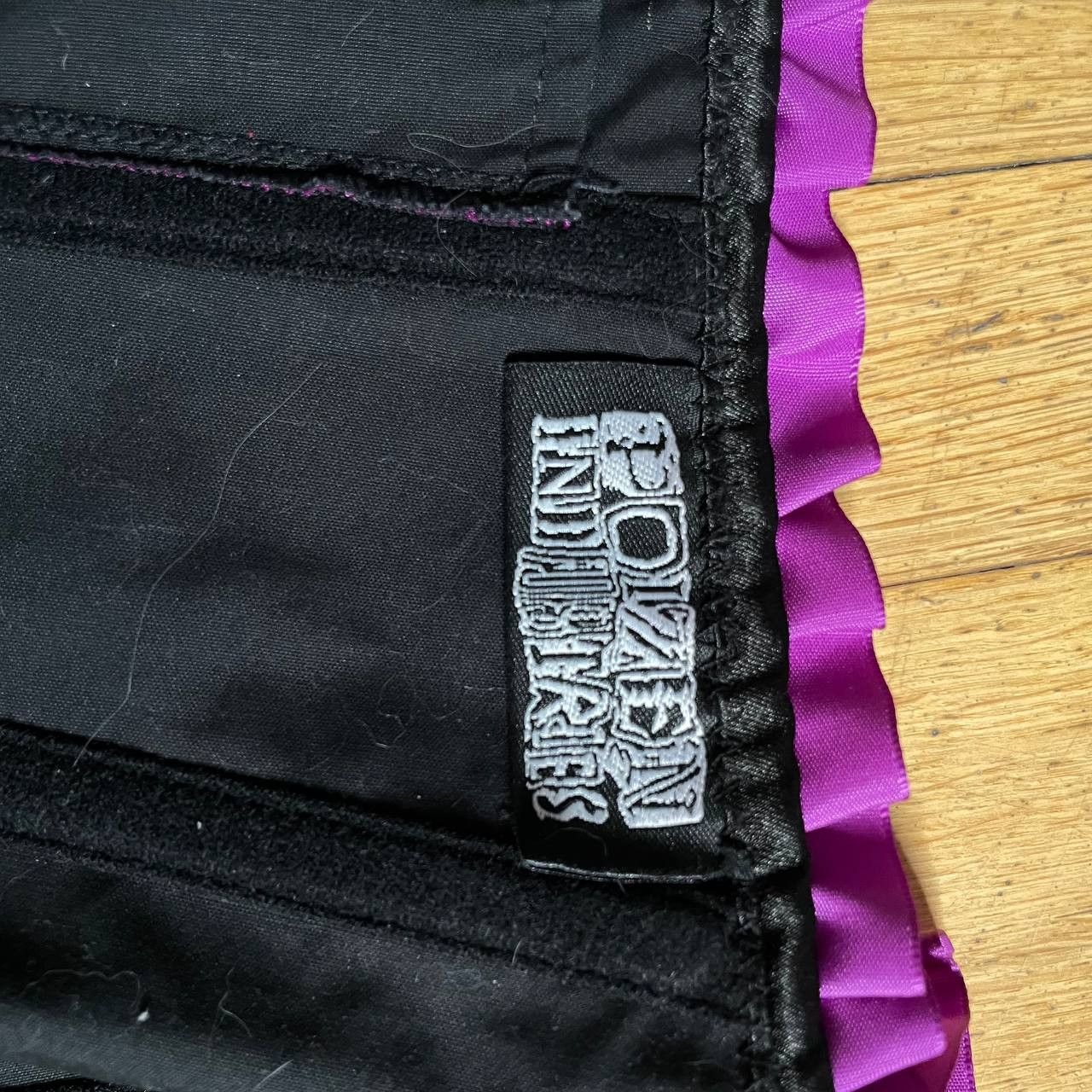 Other Satin Corset by POIZEN INDUSTRIAL lace and a ribbon Size ONE SIZE - 5 Thumbnail