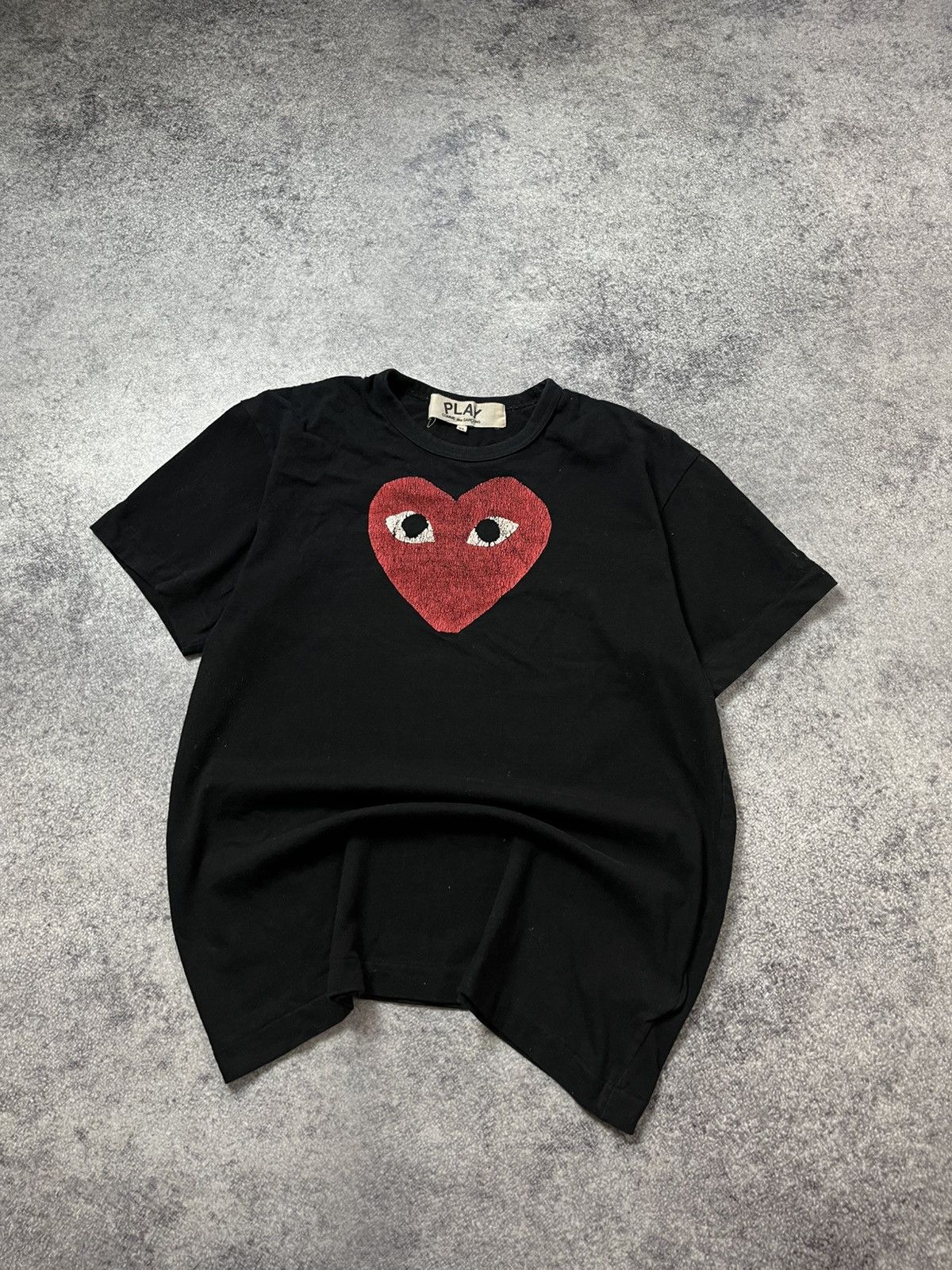 Comme des Garcons 🔥00'S COMME des GARÇONS PLAY VINTAGE T-SHIRT Y2K TEE Size US L / EU 52-54 / 3 - 2 Thumbnail
