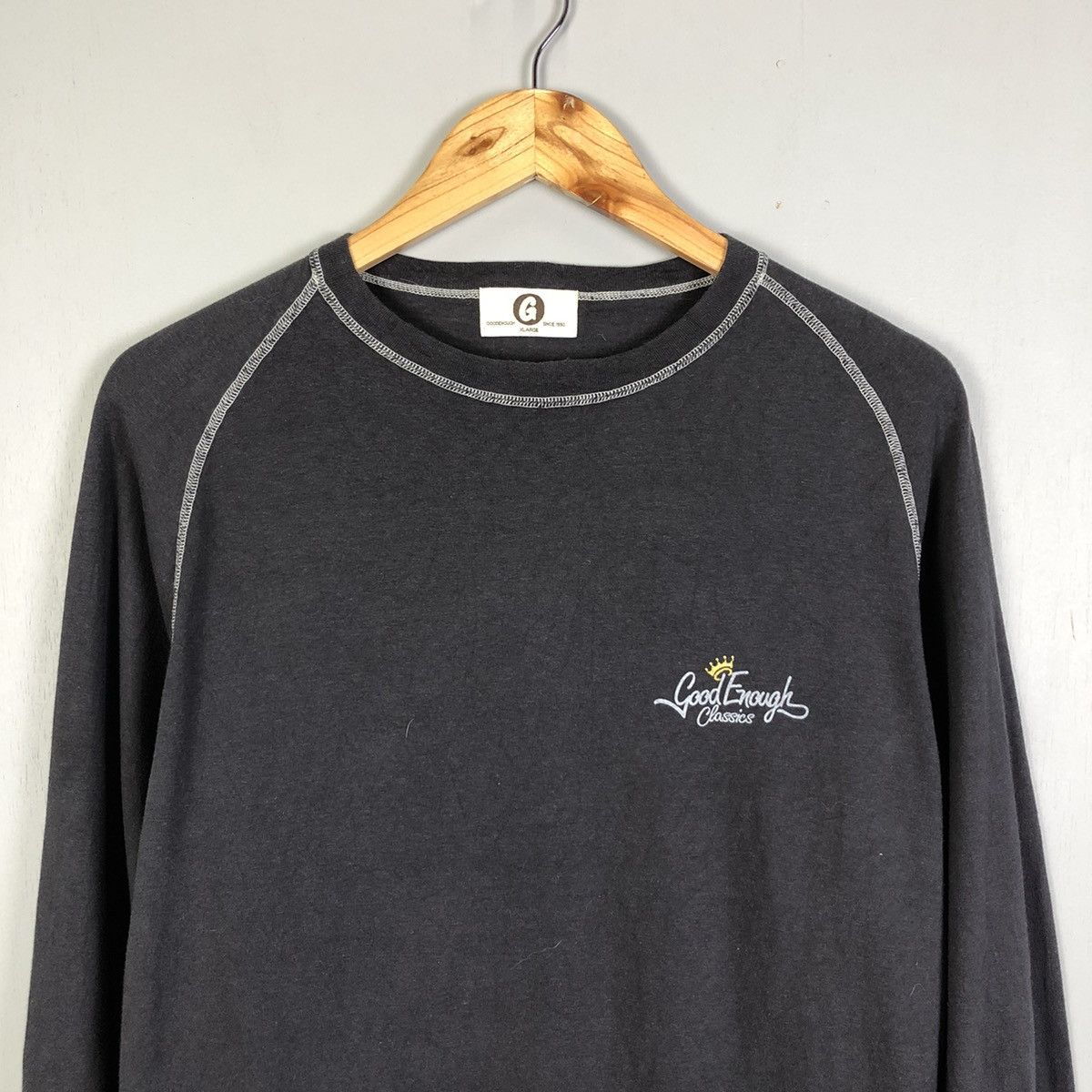 Vintage 90s GDEH Good Enough Long Sleeve Tshirt