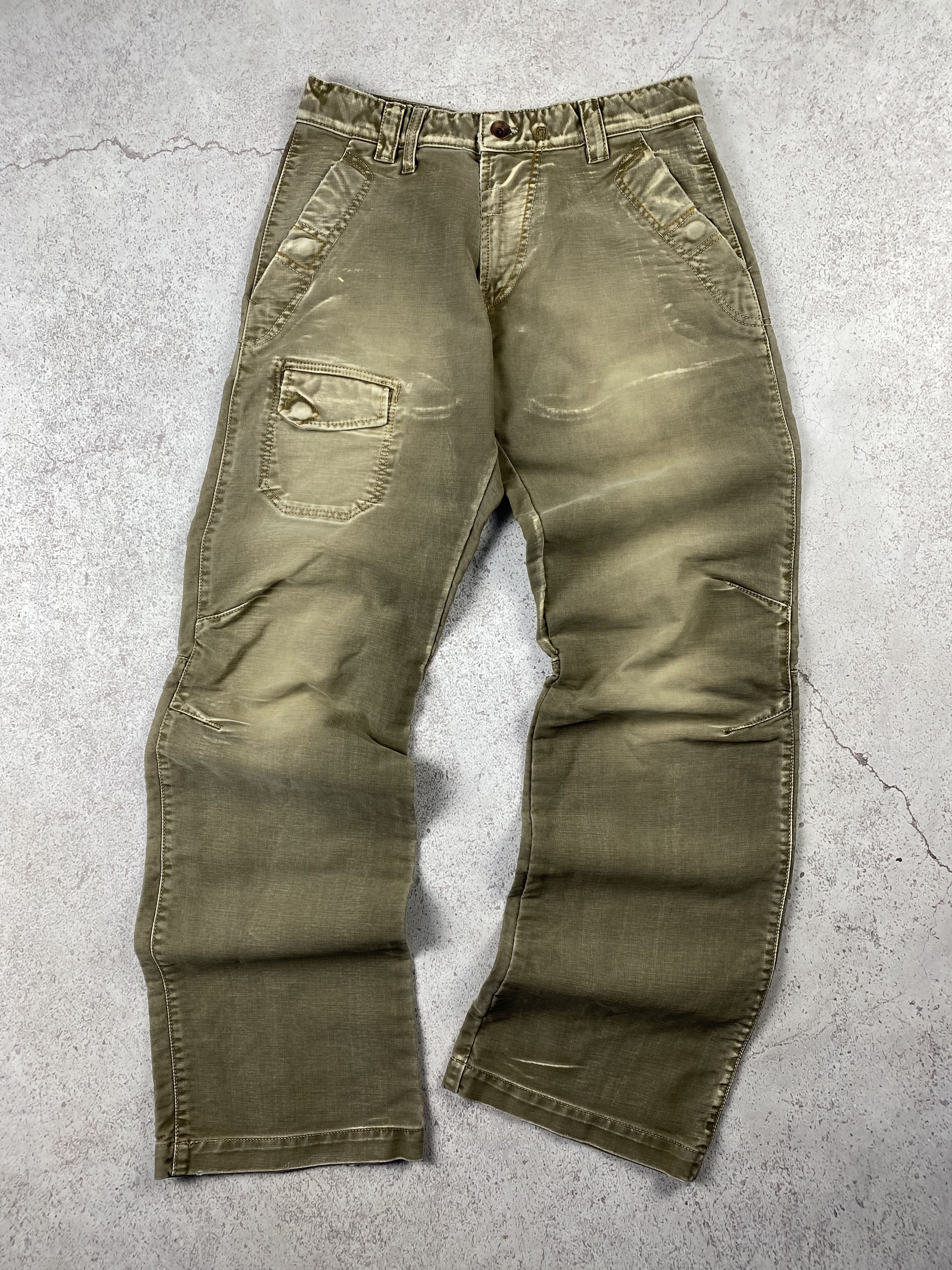Japanese Brand × Vintage Vintage Y2k Military Japan Cargo Pants Size US 29 - 1 Thumbnail