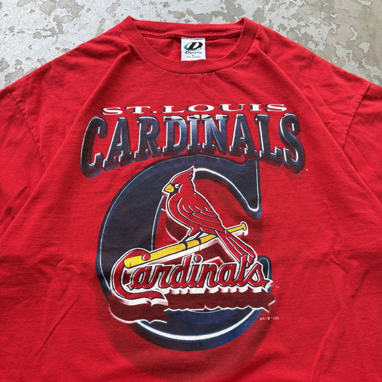 MLB × Vintage Vintage Y2K St. Louis Cardinals Dynasty Graphic MLB Shirt Size US XL / EU 56 / 4 - 2 Thumbnail