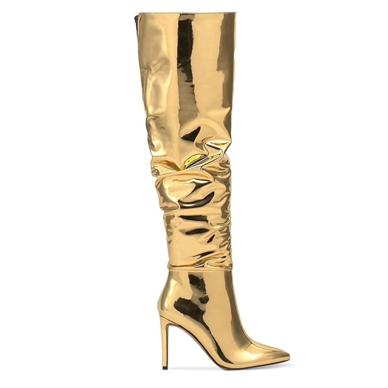 The Unbranded Brand I.N.C. Int Concepts Women Over-The-Knee Slouch Boots 5.5M Size US 5.5 / IT 35.5 - 2 Thumbnail