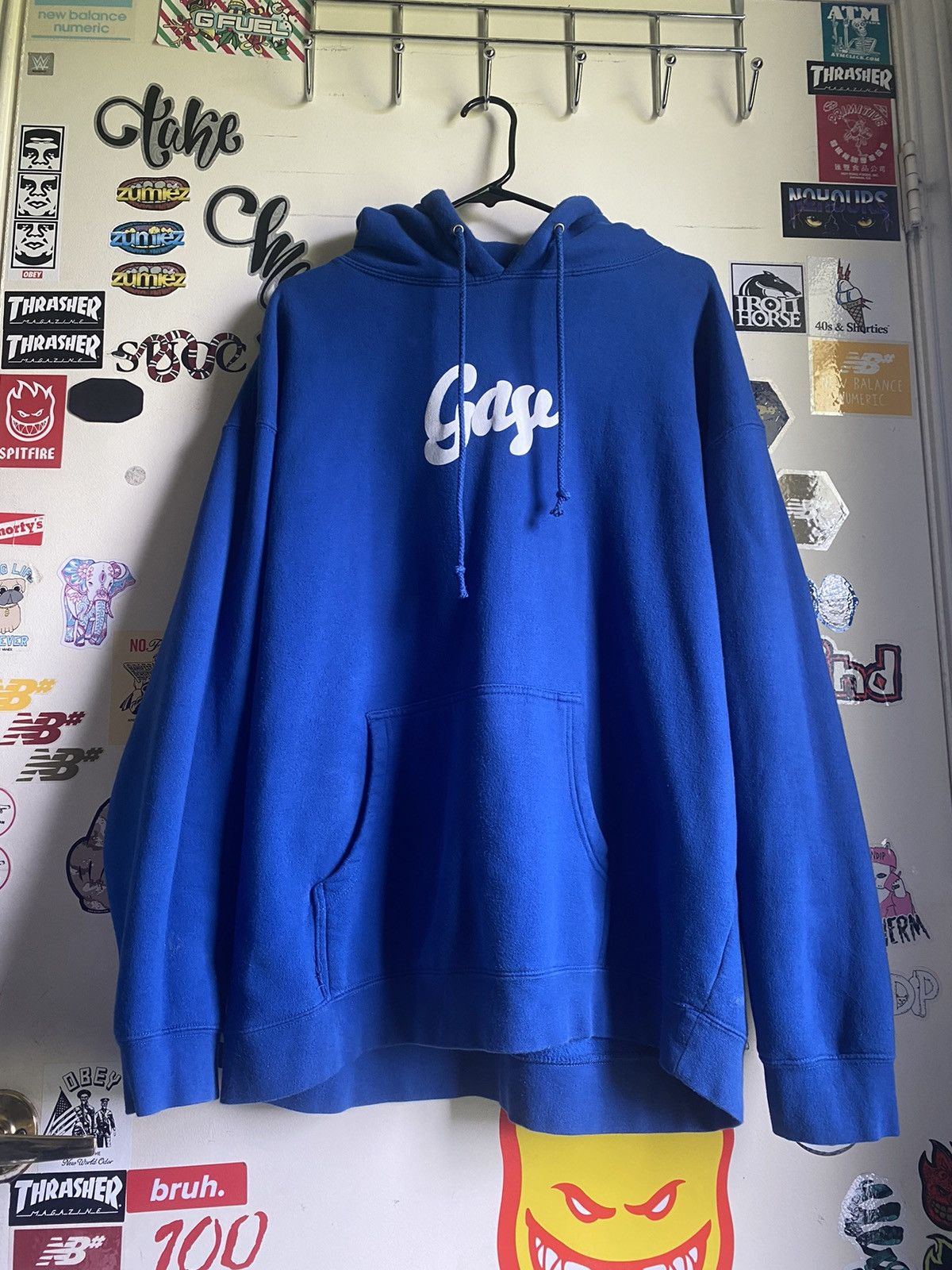 image of Brockhampton Hoodie in Blue, Men's (Size XL)