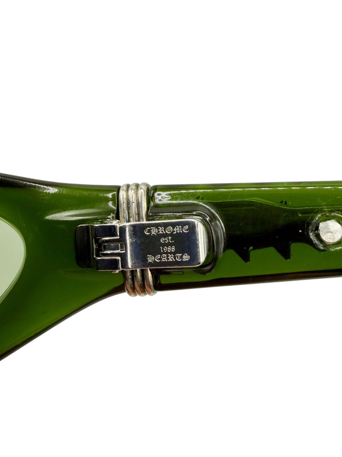 Chrome Hearts Chrome Hearts Spreader Glasses Green Size ONE SIZE - 9 Thumbnail