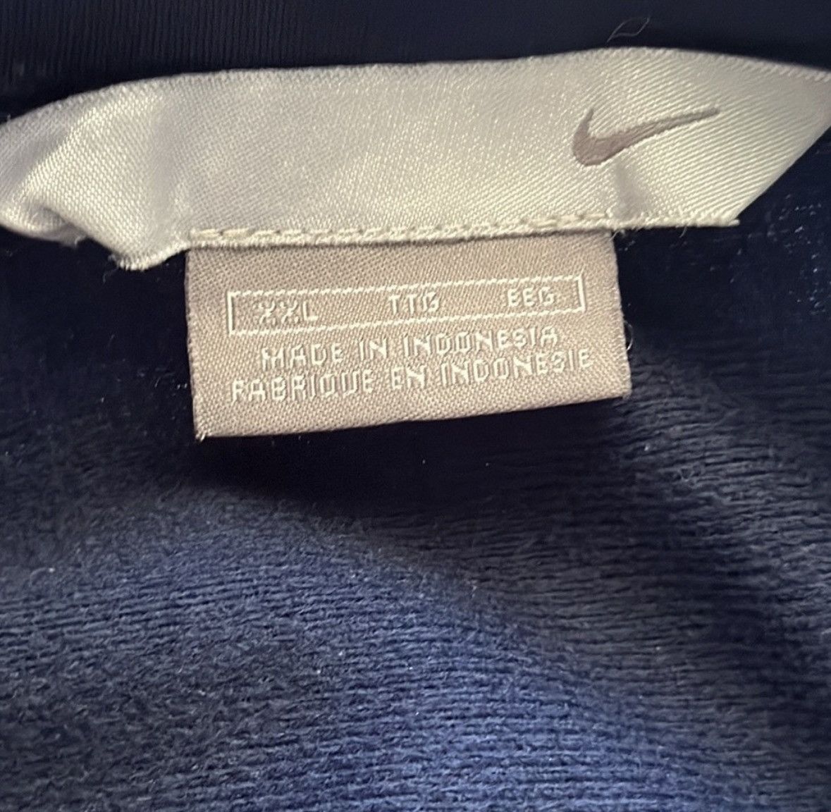 Designer × Nike NIKE ZIPUP Sweat Suit | Clean | Blue/White | Size Size US XXL / EU 58 / 5 - 6 Thumbnail
