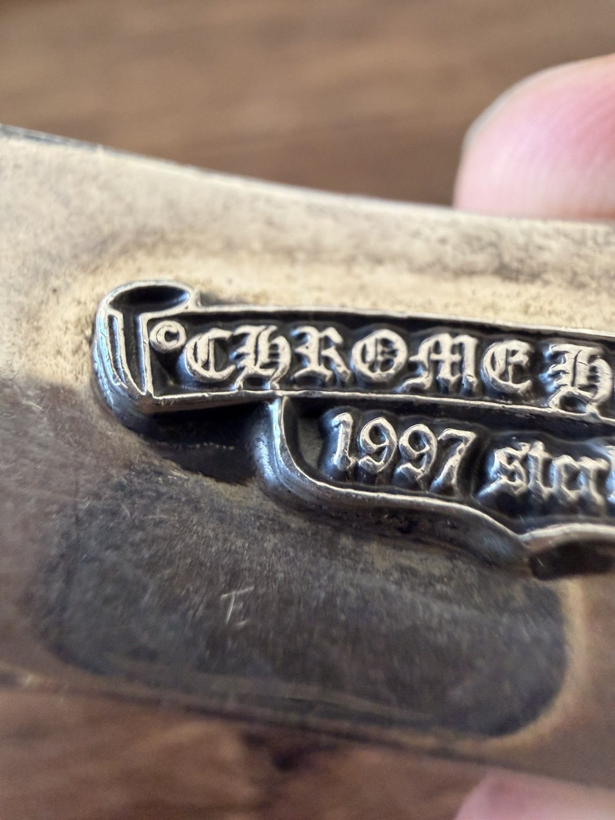 Chrome Hearts Chrome Hearts Cuban Bracelet 100% Authentic RARE Floral Size ONE SIZE - 6 Thumbnail