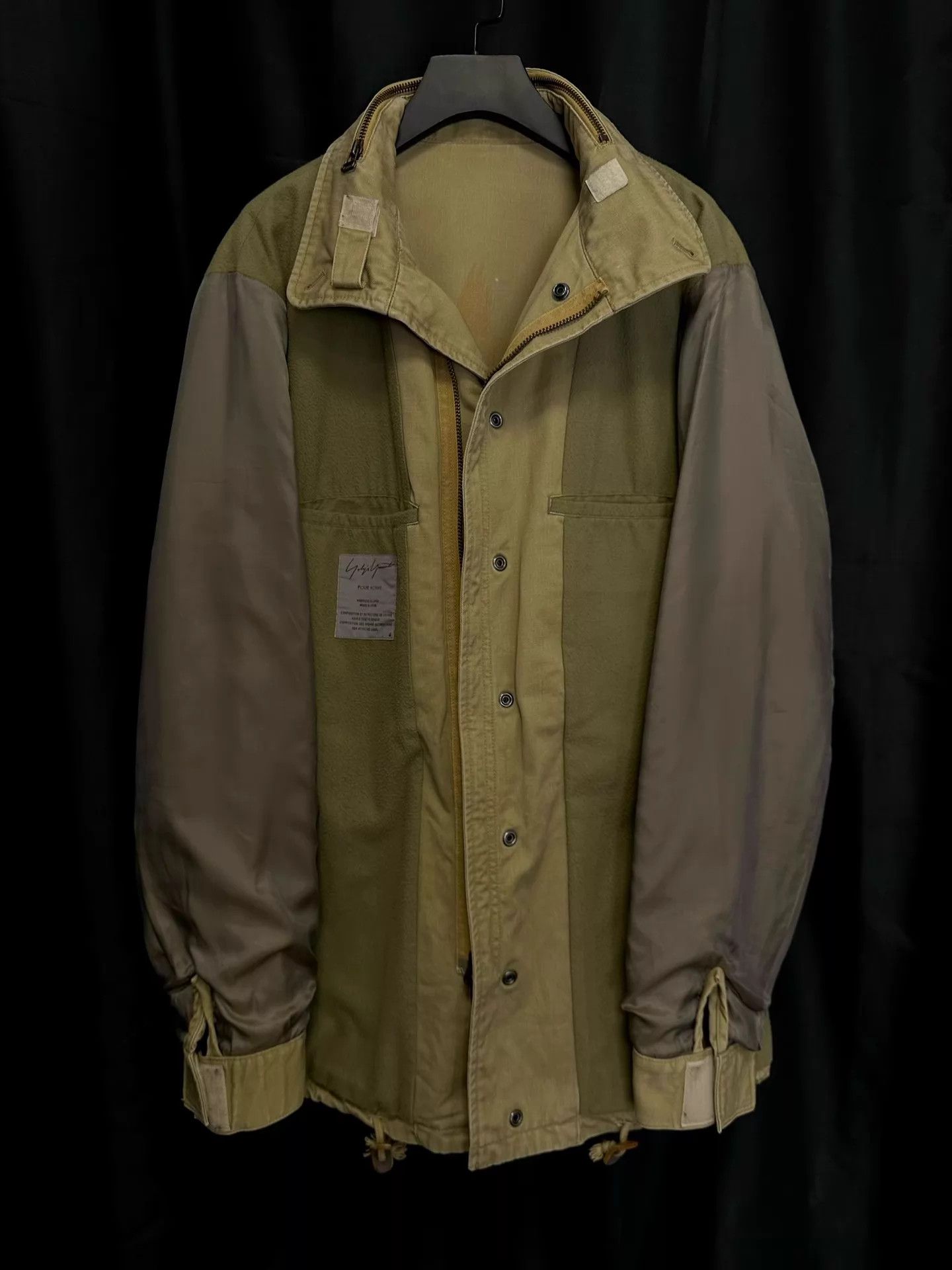 Yohji Yamamoto Yohji Yamamoto 11AW Crow M65 Jacket 4 Size US XL / EU 56 / 4 - 4 Thumbnail