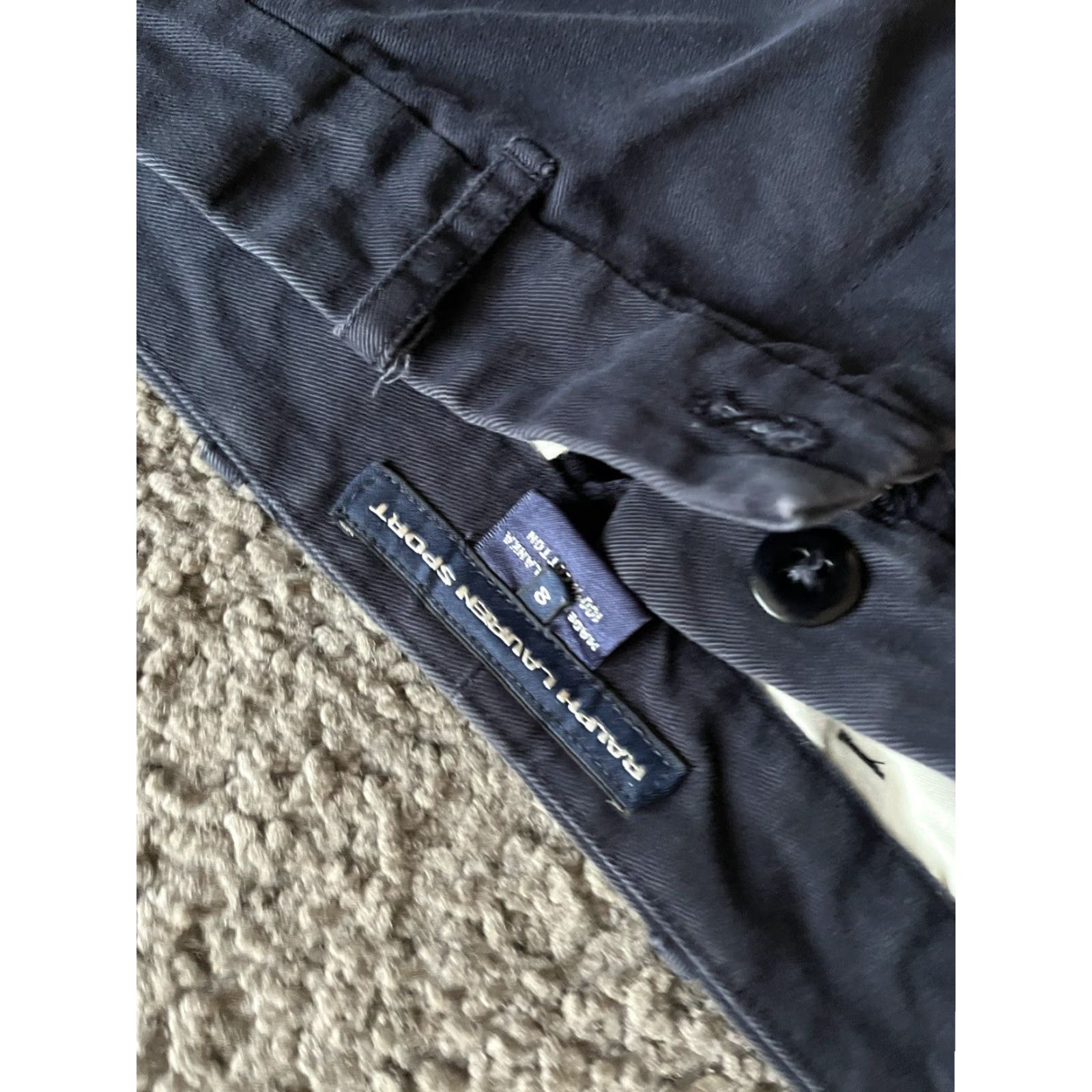 Polo Ralph Lauren Ralph Lauren Sport Womens Size 8 Cotton Navy Blue Cropped Capris Pockets Pants Sport Size 30" / US 8 / IT 44 - 6 Thumbnail