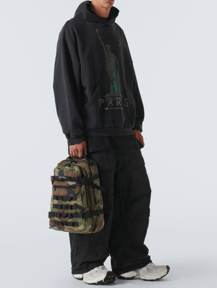 Balenciaga BALENCIAGA Army Small Space Camo Backpack | Grailed