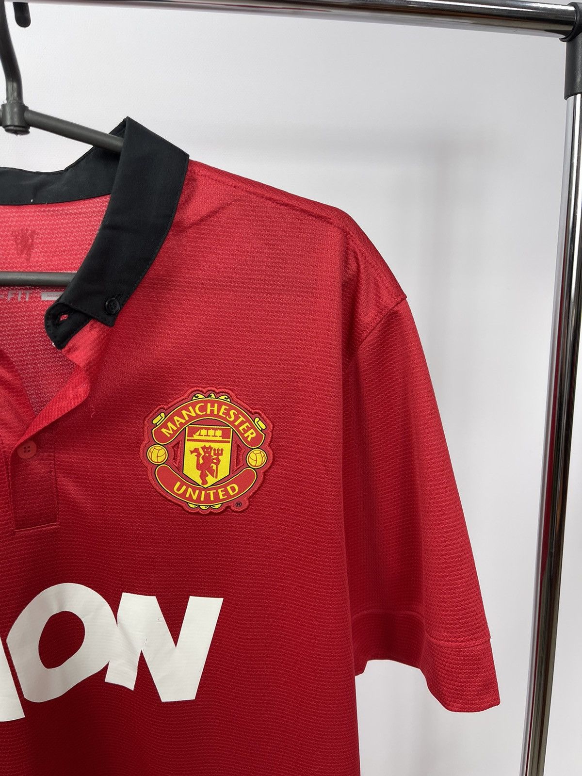 Nike MANCHESTER UNITED 2013 2014 HOME SHIRT FOOTBALL JERSEY L Size US L / EU 52-54 / 3 - 2 Thumbnail