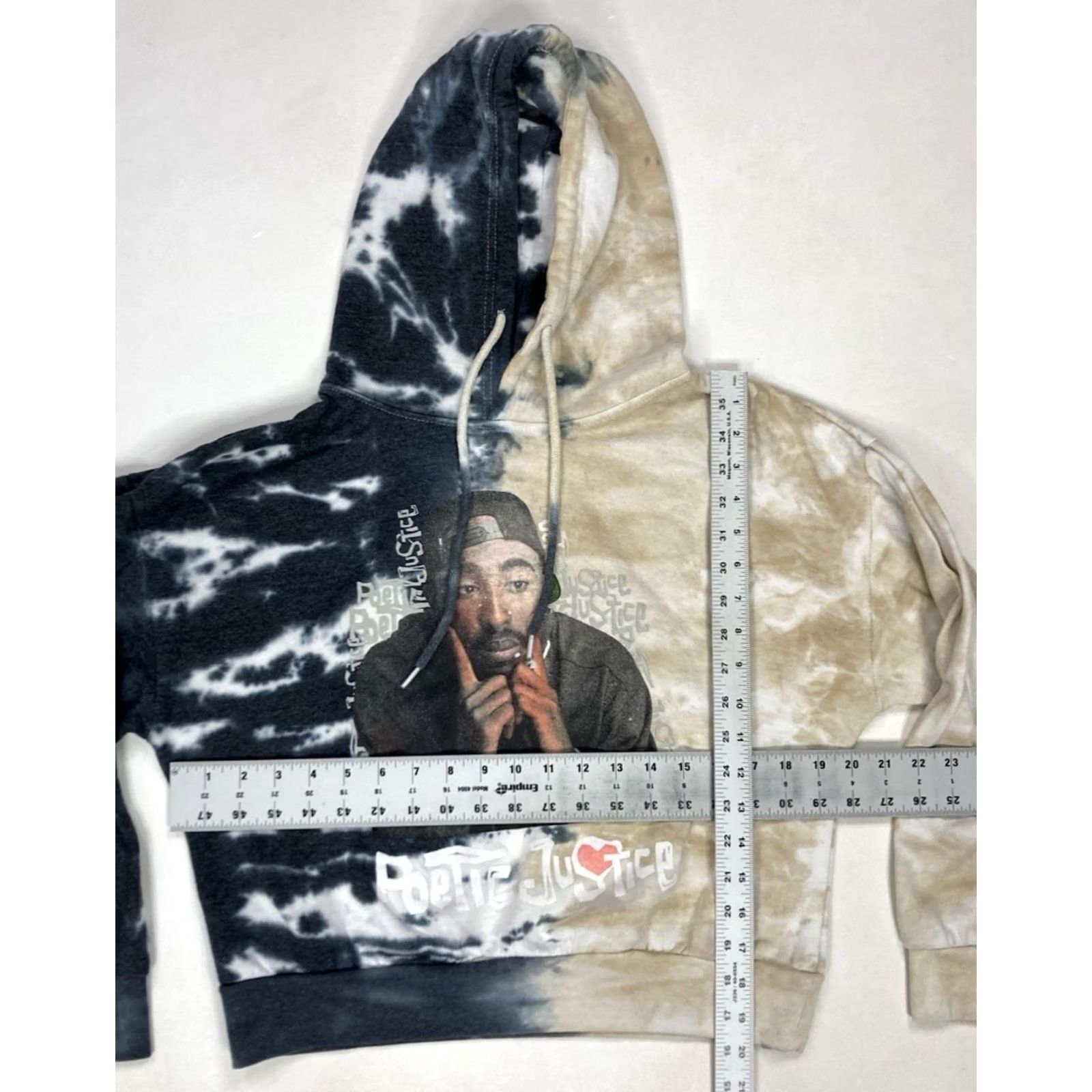 Vintage VINTAGE Poetic Justice 2pac Tupac Shakur Movie Pullover Hoodie Women Small Tie Dye Size S / US 4 / IT 40 - 5 Thumbnail