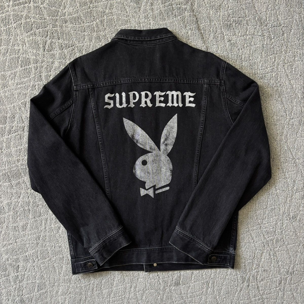 Antihero × Supreme SUPREME®/ANTIHERO® STADIUM JACKET (BLACK) (L