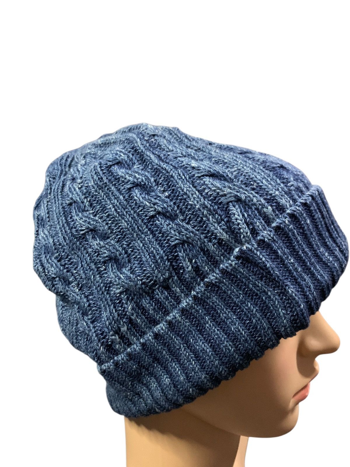 Designer × Japanese Brand × Kapital Crochet Knitted Beany Hat By Hand Made Size ONE SIZE - 3 Thumbnail