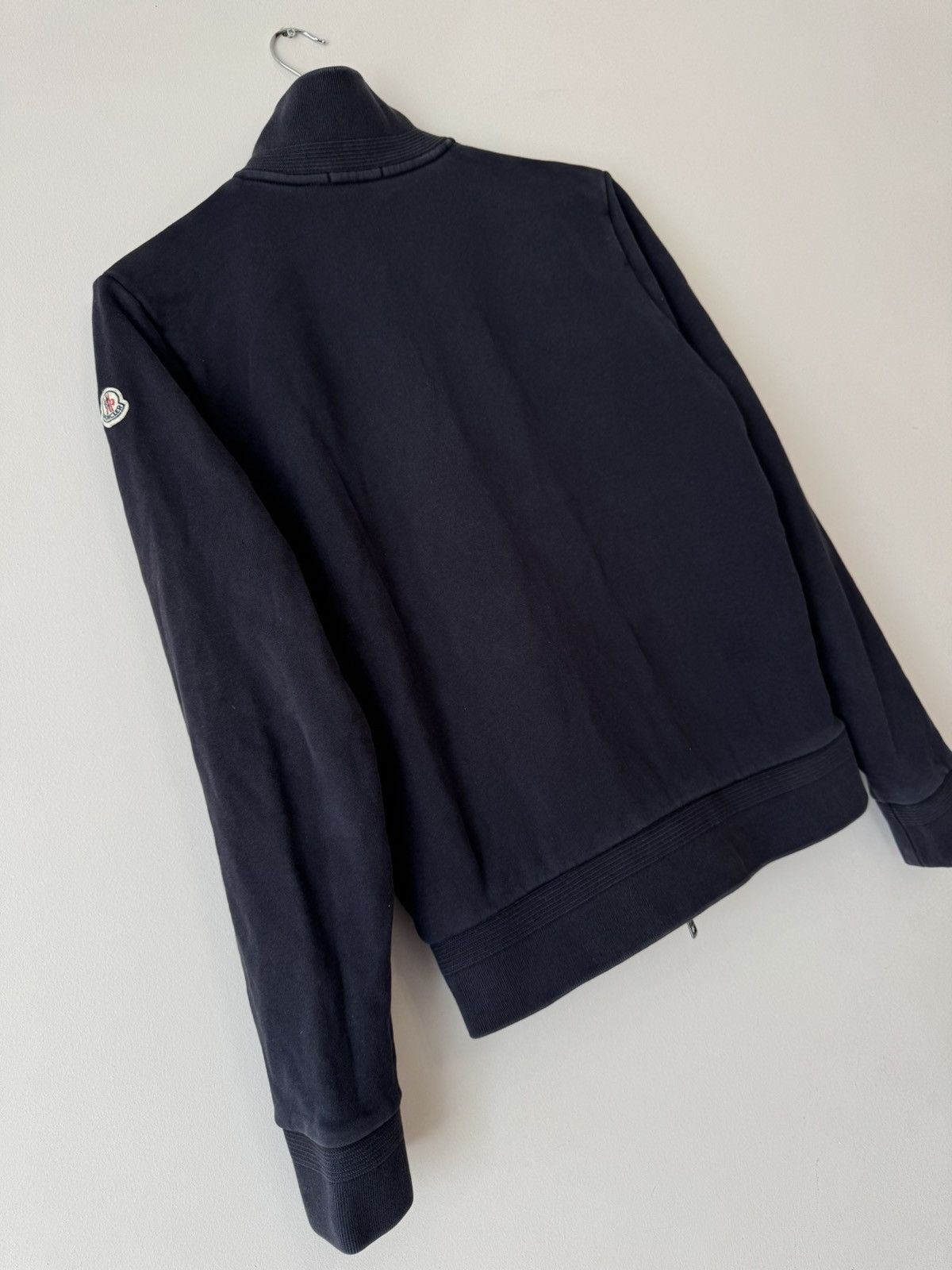 Moncler Moncler Maglia Cardigan Patch Logo Full Zip Sweatshirt Rare Size US M / EU 48-50 / 2 - 7 Thumbnail