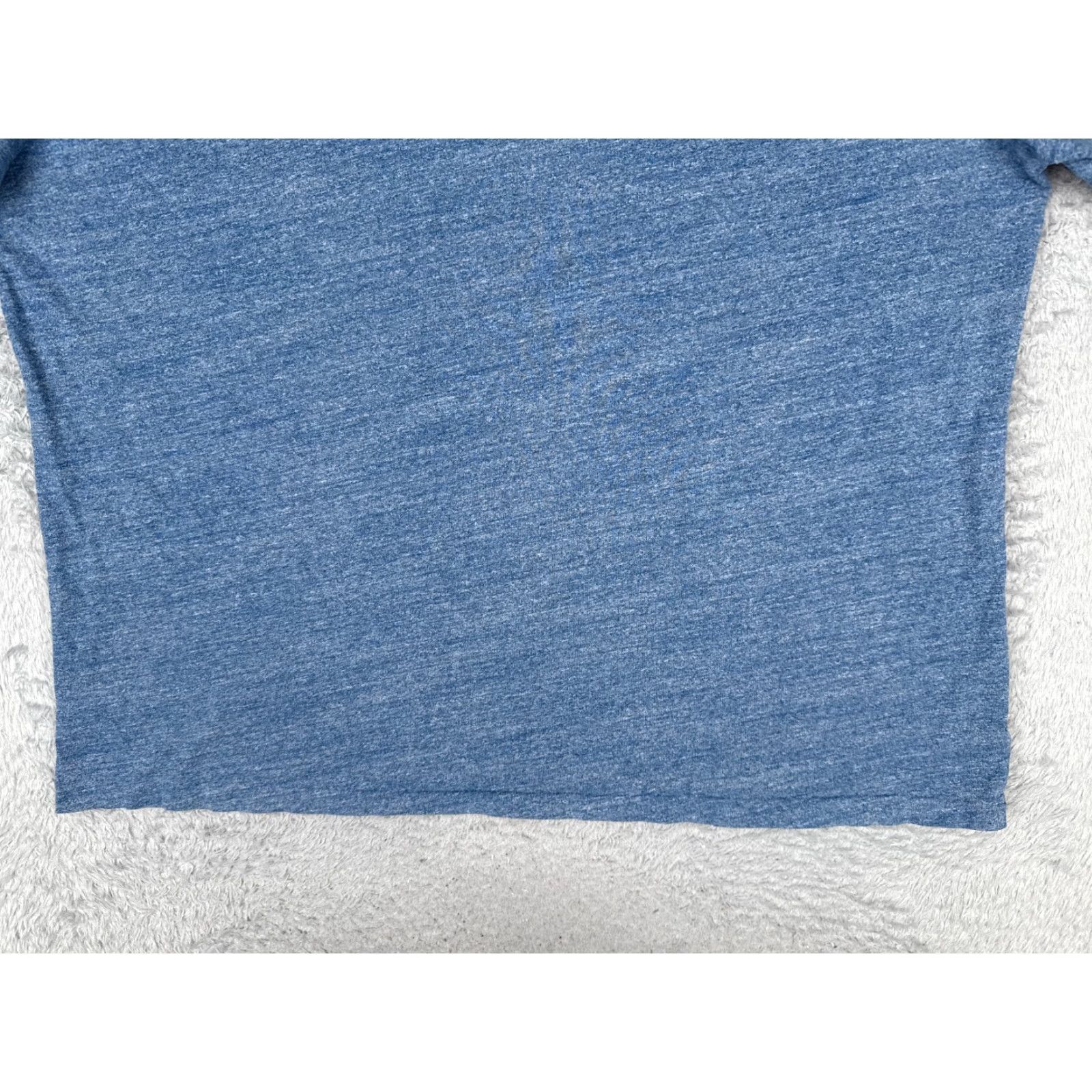 Ralph Lauren Polo Ralph Lauren Shirt Mens 2XL Heather Blue Crew Short Sleeve 100% Cotton XXL Size US XXL / EU 58 / 5 - 5 Thumbnail