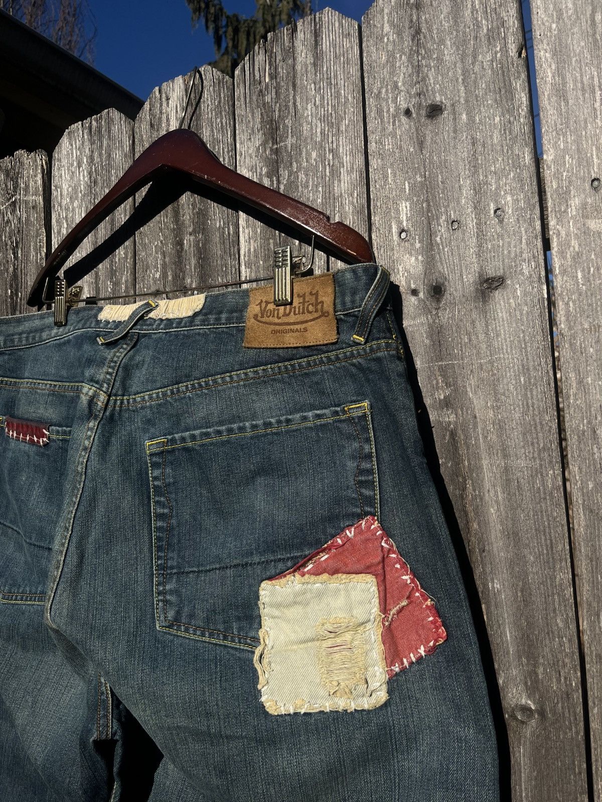 Von Dutch Von Dutch Jeans Patchwork Size US 40 / EU 56 - 2 Thumbnail
