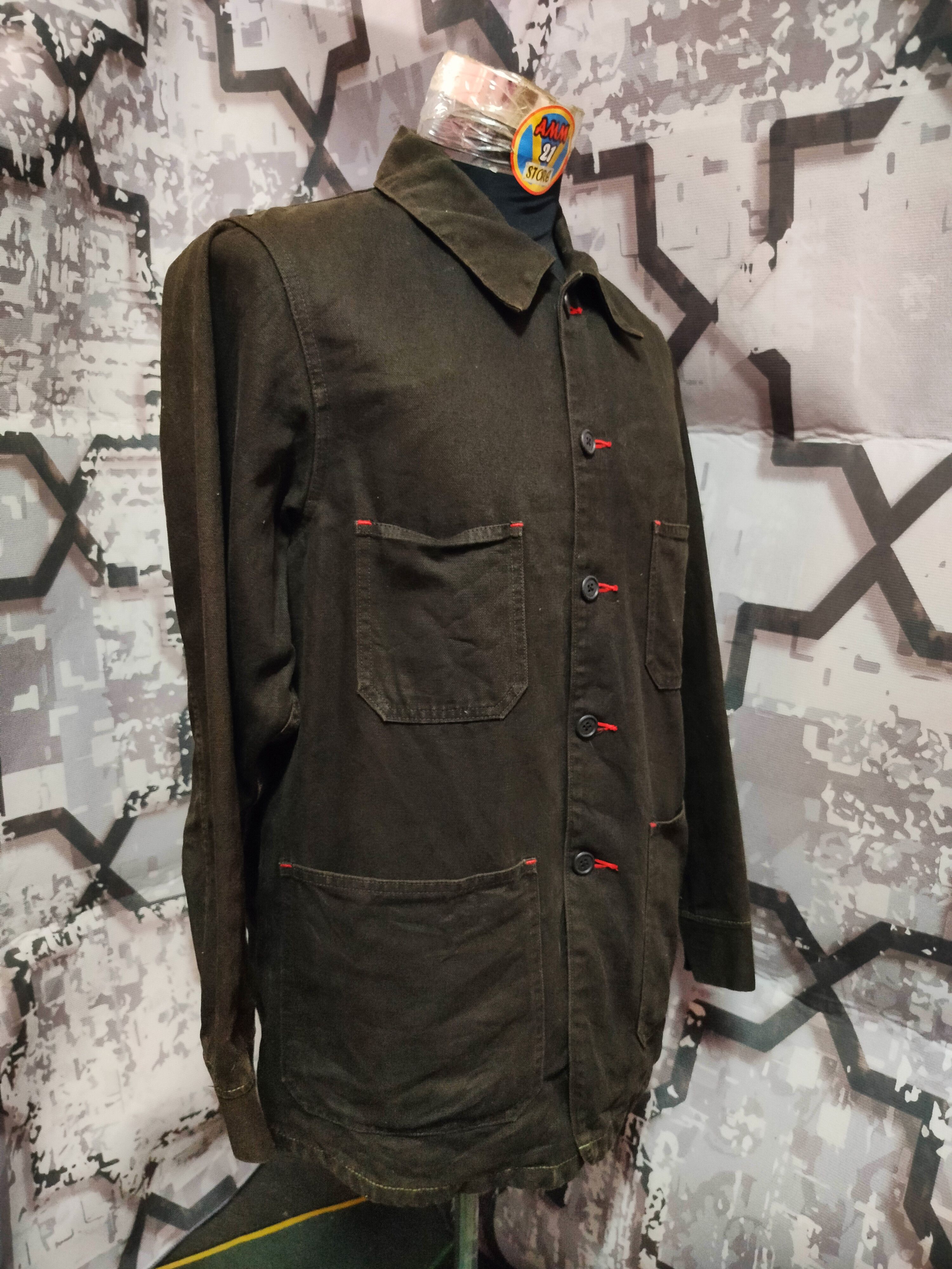 Japanese Brand POST PRODUCTION MULTI POCKET DENIM JACKET Size US L / EU 52-54 / 3 - 3 Thumbnail