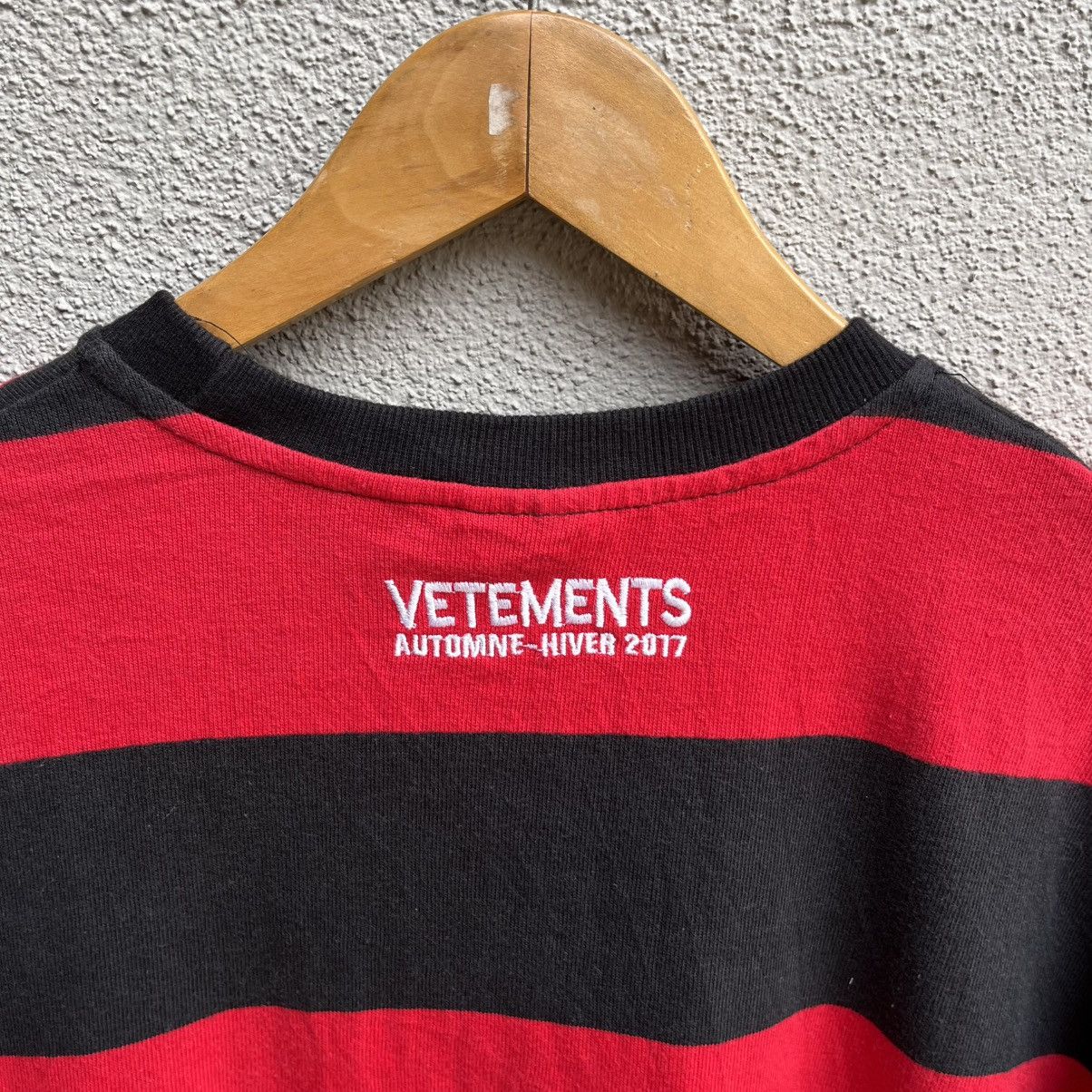 Vetements VETEMENTS border stripes longsleeves Size US XL / EU 56 / 4 - 3 Thumbnail
