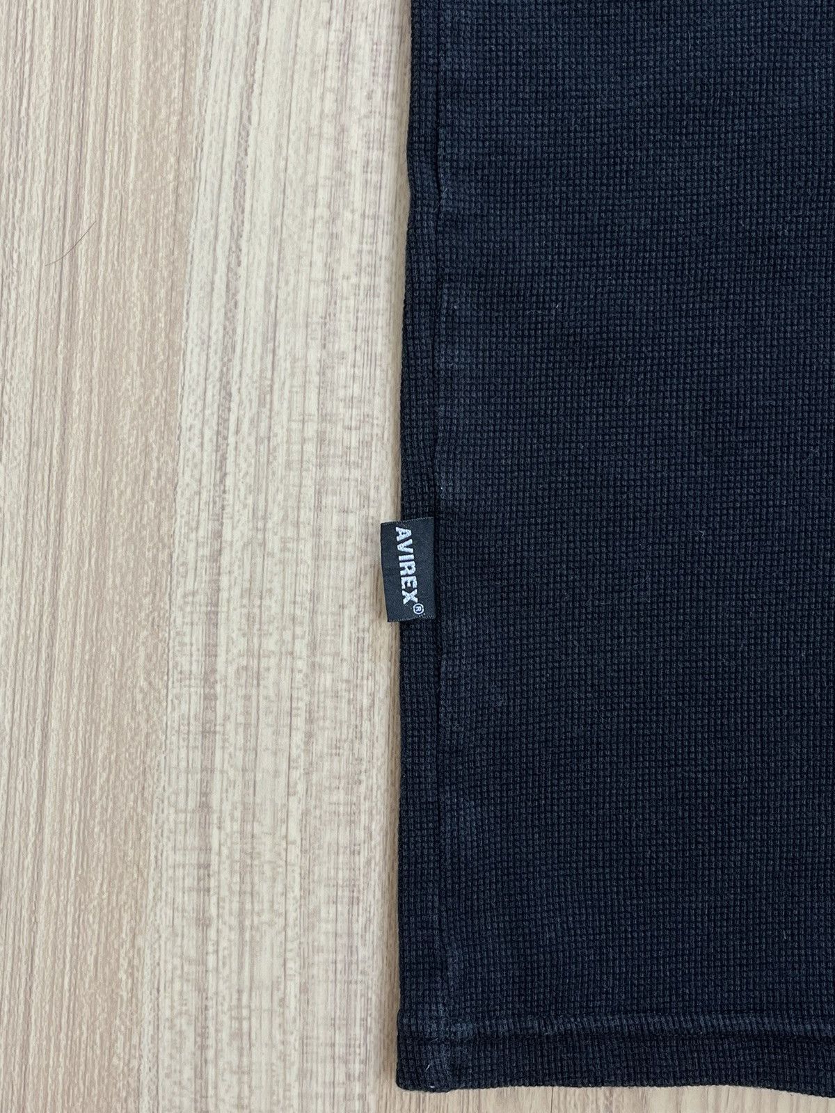 Avirex × Designer × Vintage AVIREX Knitted V Neck Tee Size XS / US 0-2 / IT 36-38 - 4 Thumbnail