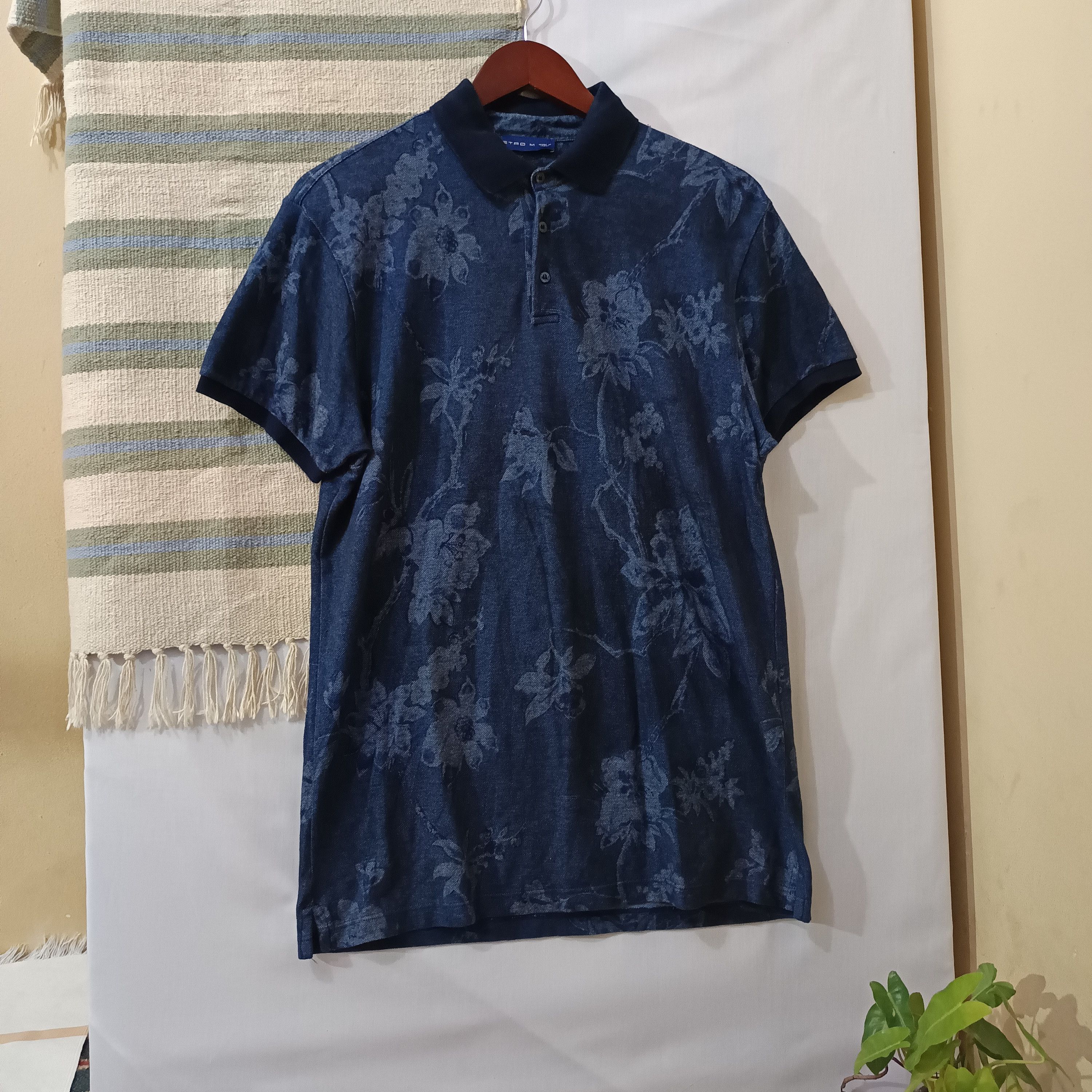 Etro ETRO FLOWER PATTERN POLO SHIRT Size US M / EU 48-50 / 2 - 1 Thumbnail