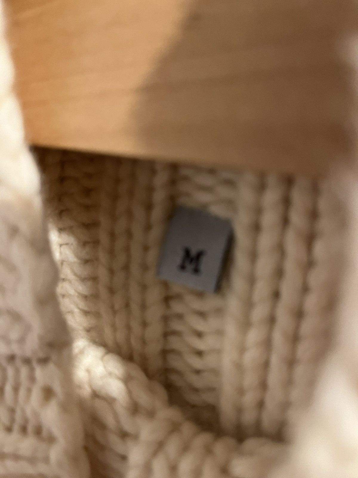 Vintage Cream sweater Size M / US 6-8 / IT 42-44 - 2 Thumbnail