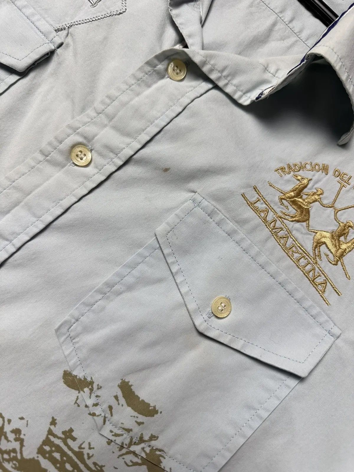 La Martina Vintage La Martina Argentina shirt size XL logo rare Size US XL / EU 56 / 4 - 7 Thumbnail