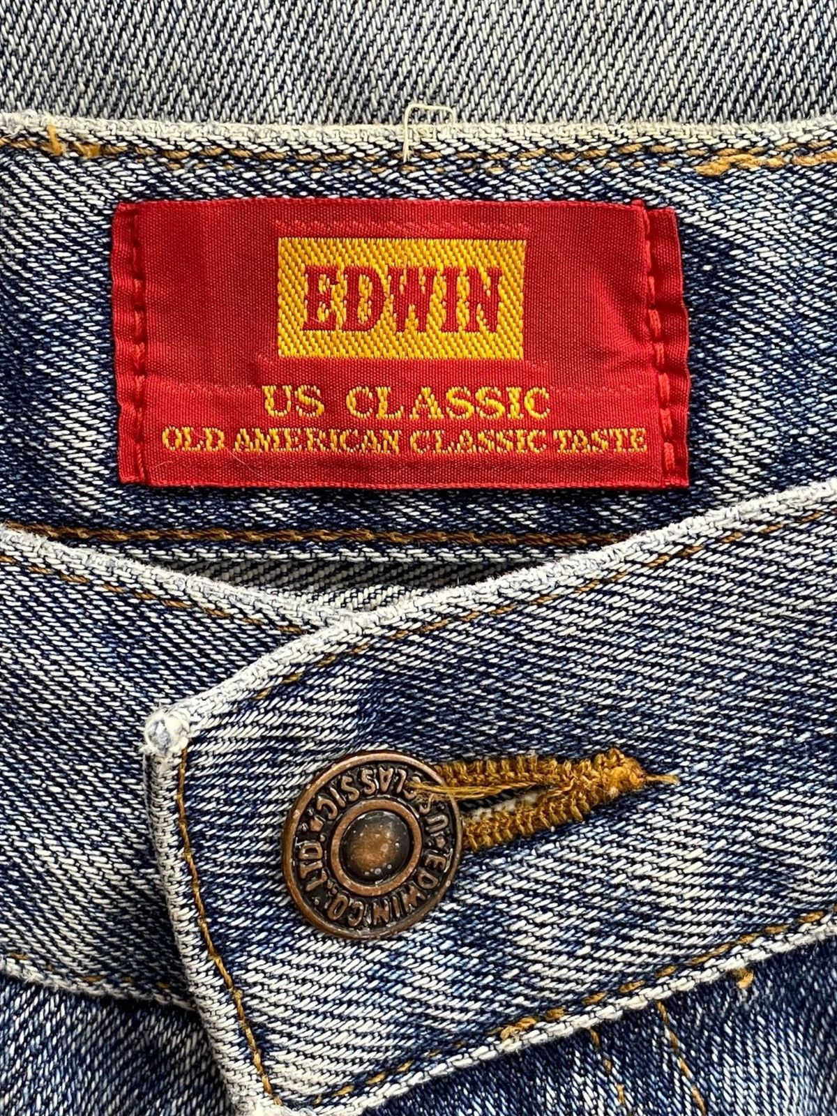 Edwin Edwin Acid Mud Wash Style Baggy Jeans Size US 34 / EU 50 - 10 Thumbnail
