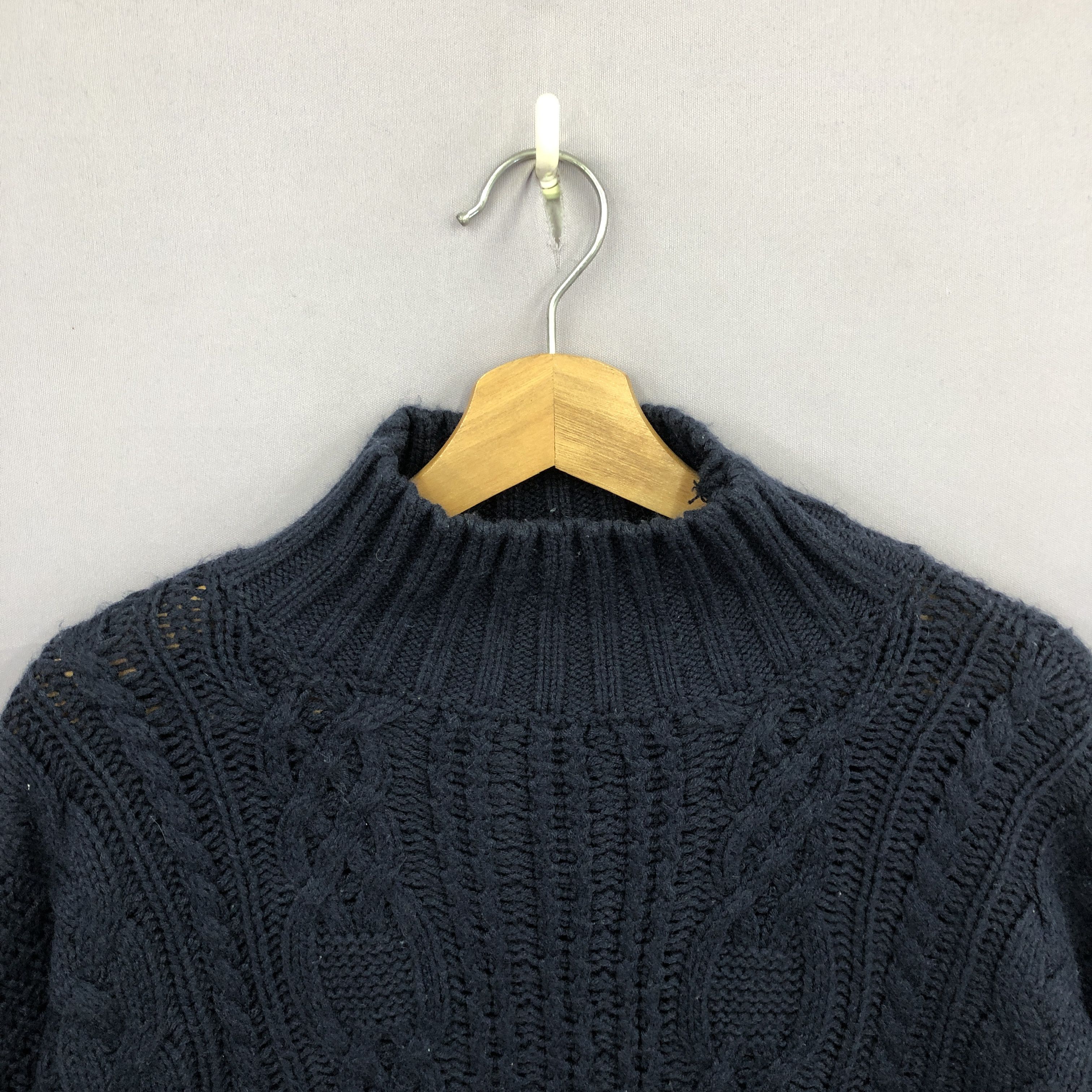 Homespun Knitwear × Japanese Brand Vintage Japanese Sweater Aran Isle Cable Knitwear Sweatshirt Size US XL / EU 56 / 4 - 2 Thumbnail