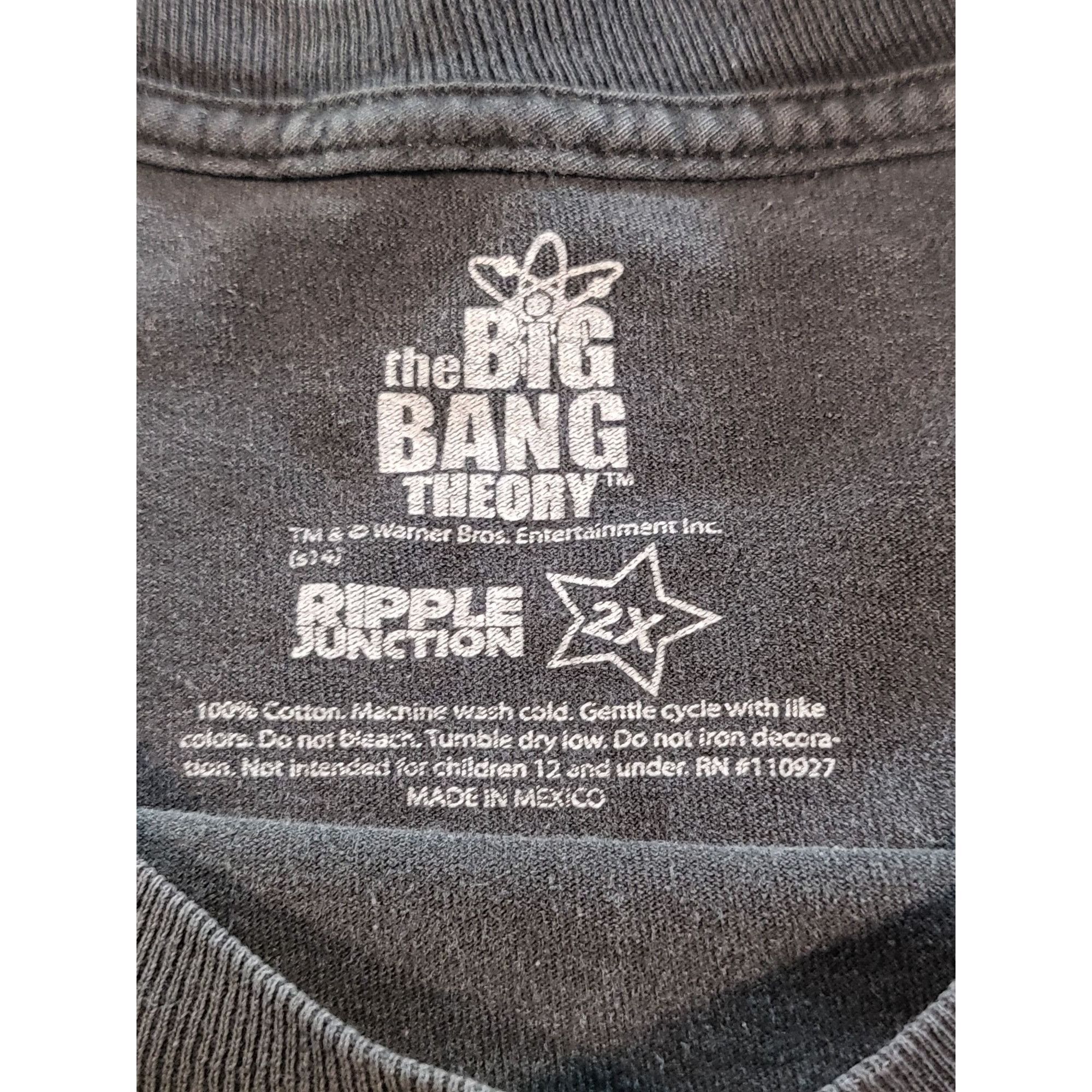 Ripple Junction Vintage Big Bang Theory Y2K Tshirt Men Sz XXL Big Graphic Ri Size US XXL / EU 58 / 5 - 6 Thumbnail