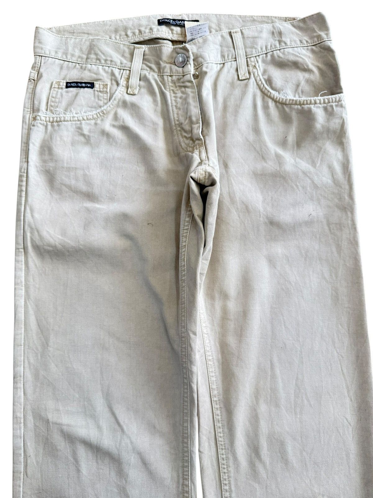 Dolce & Gabbana Dolce & Gabbana Warm Pants Denim Size US 33 - 2 Thumbnail